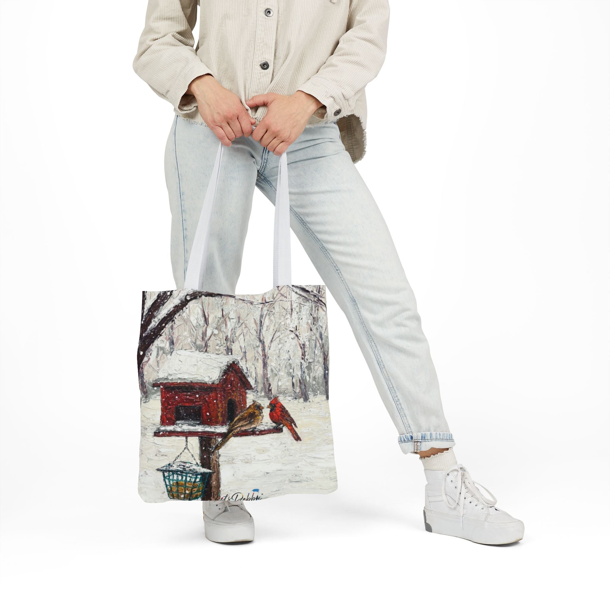 Winter Romance Tote Bag