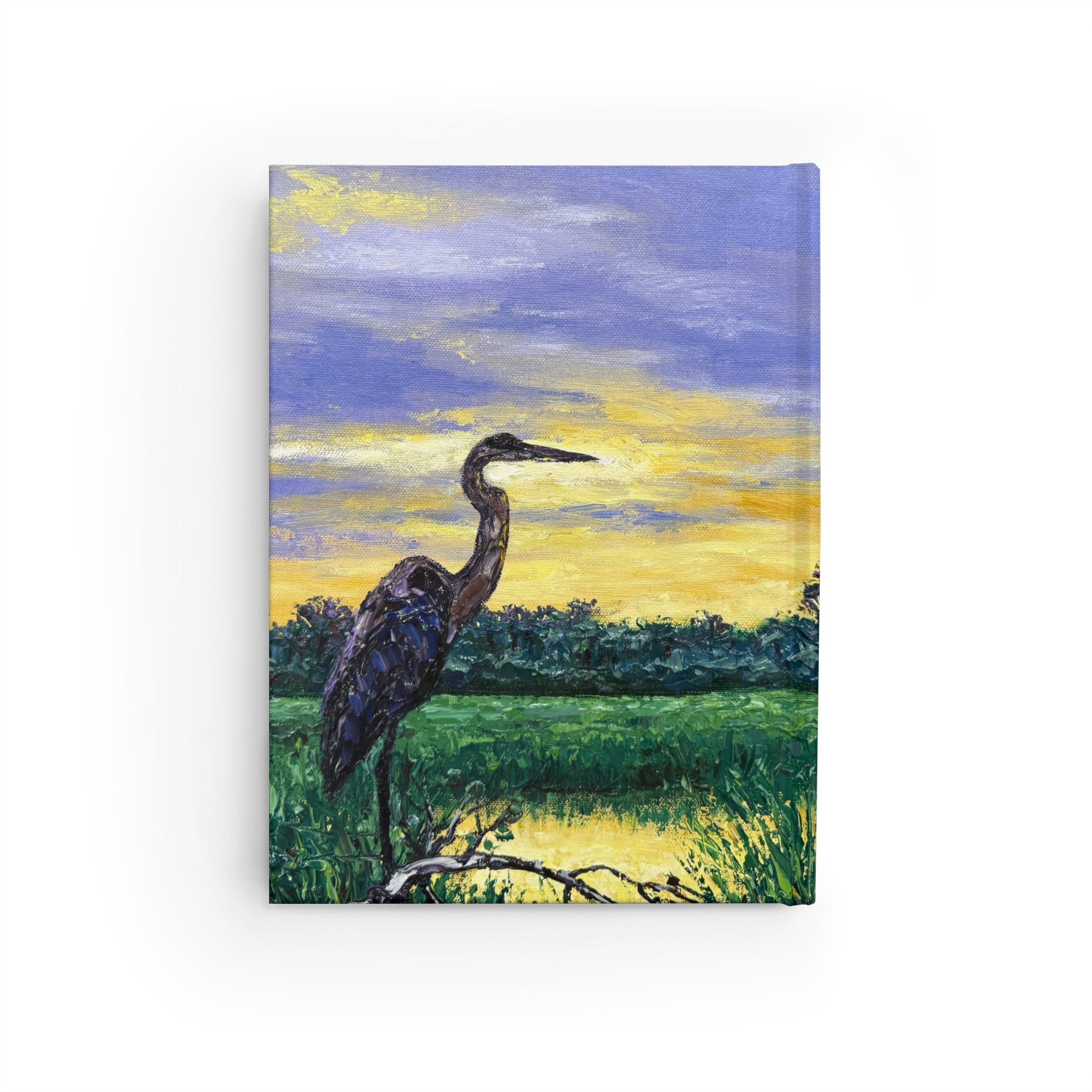 Heron at Sunset Journal
