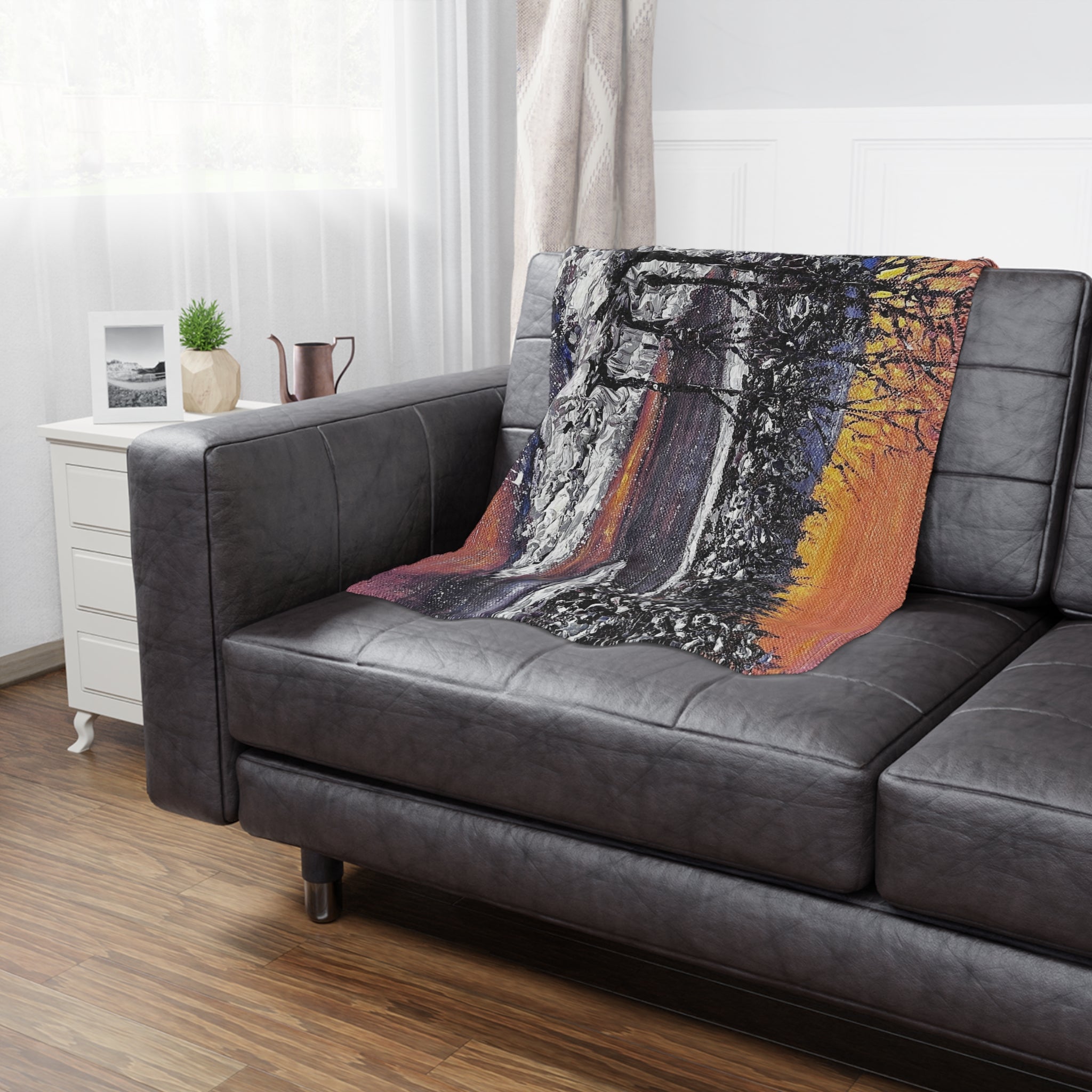 Sunset Glow Fleece Blanket