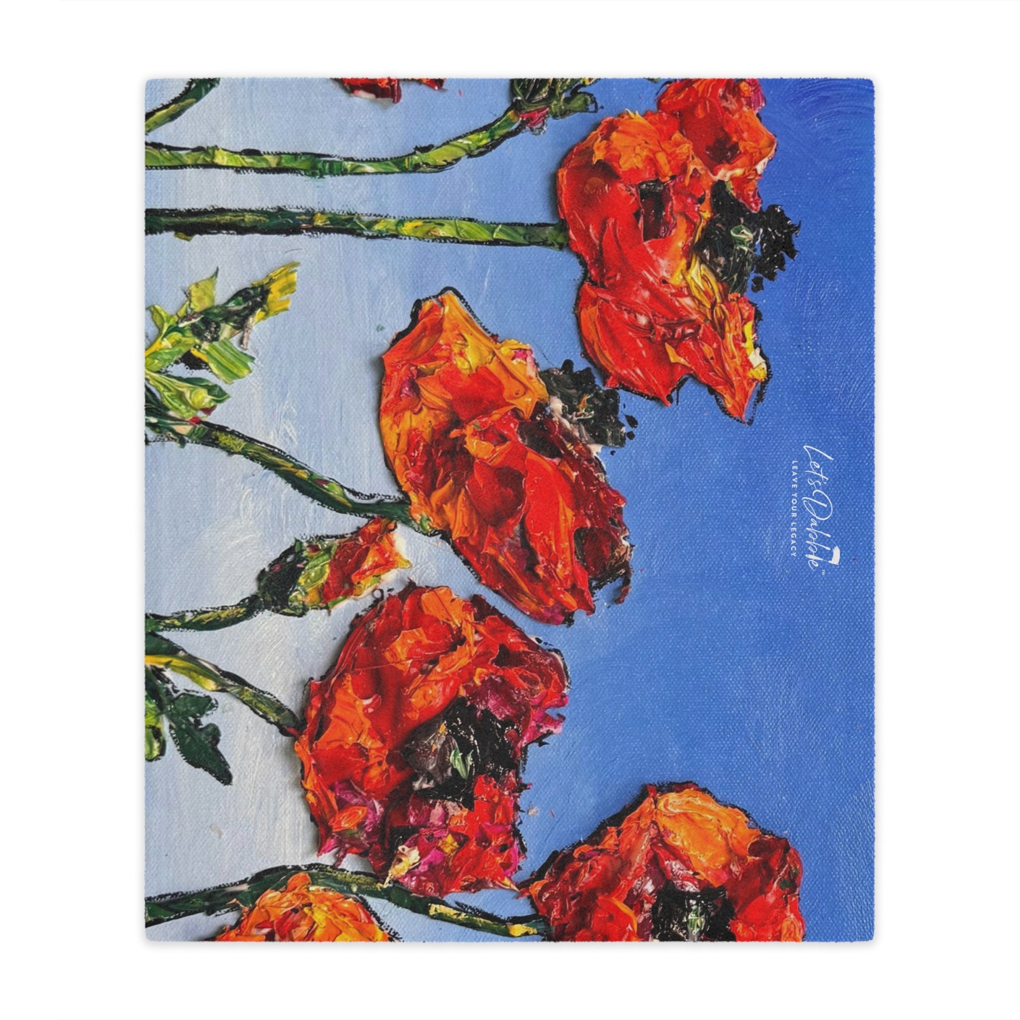 Sun-Kissed Poppies - Blanket