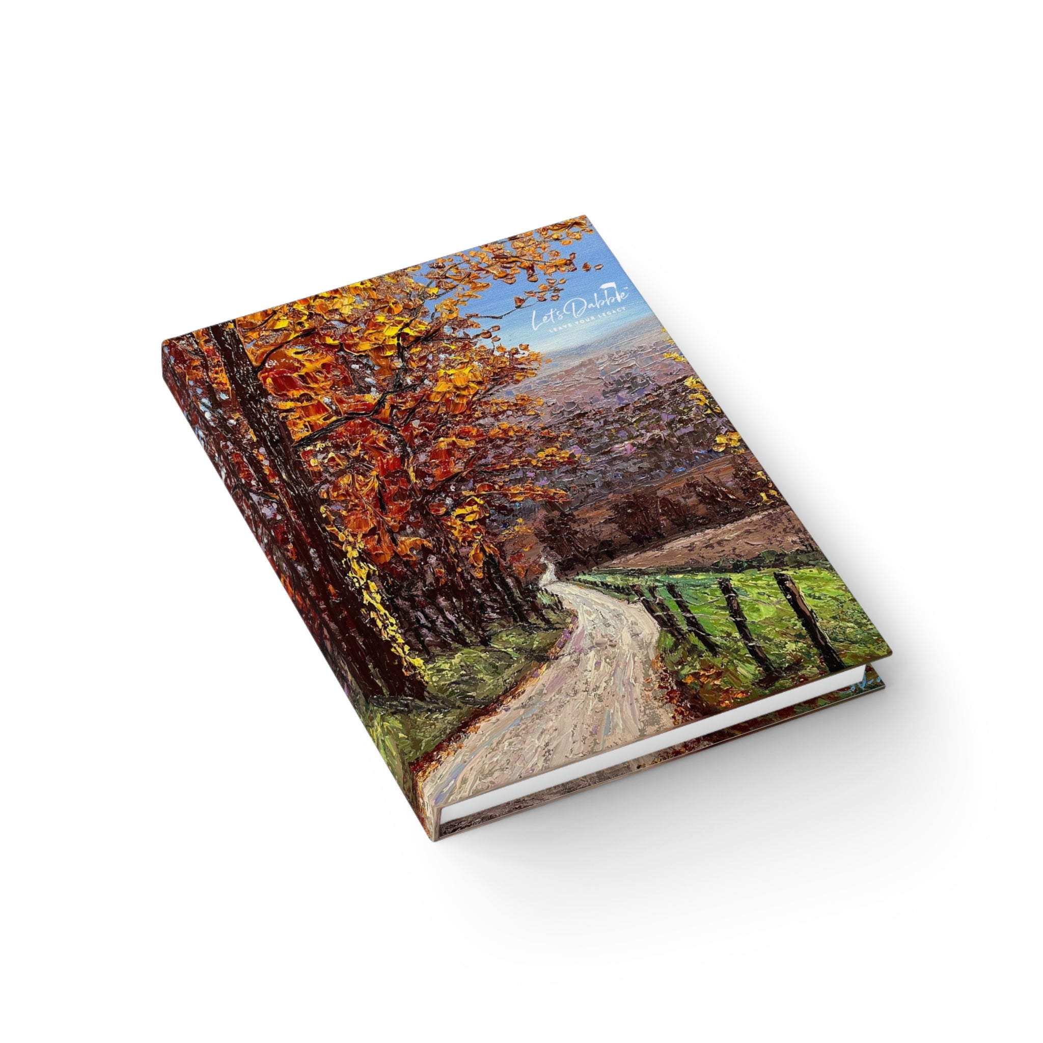Winding Through Fall Notebook
