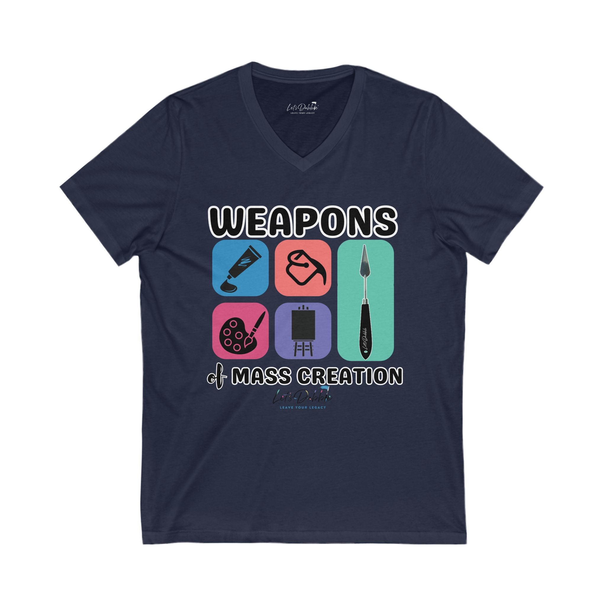 Weapons of Mass Creation V-Neck Shirt