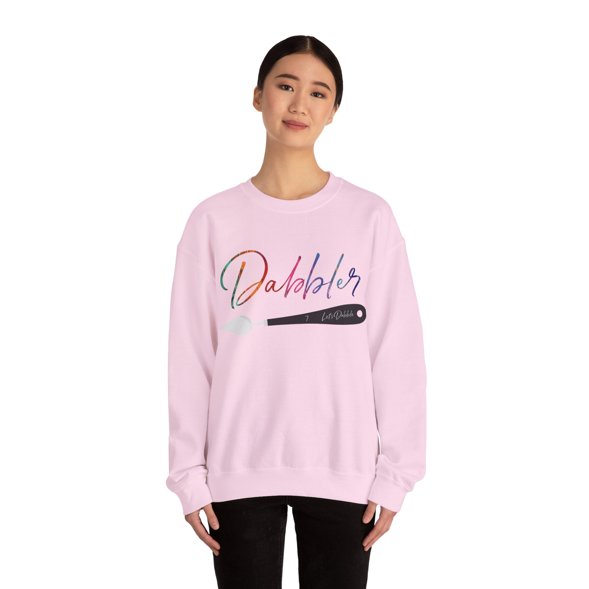 Rainbow Dabbler Crewneck Sweatshirt