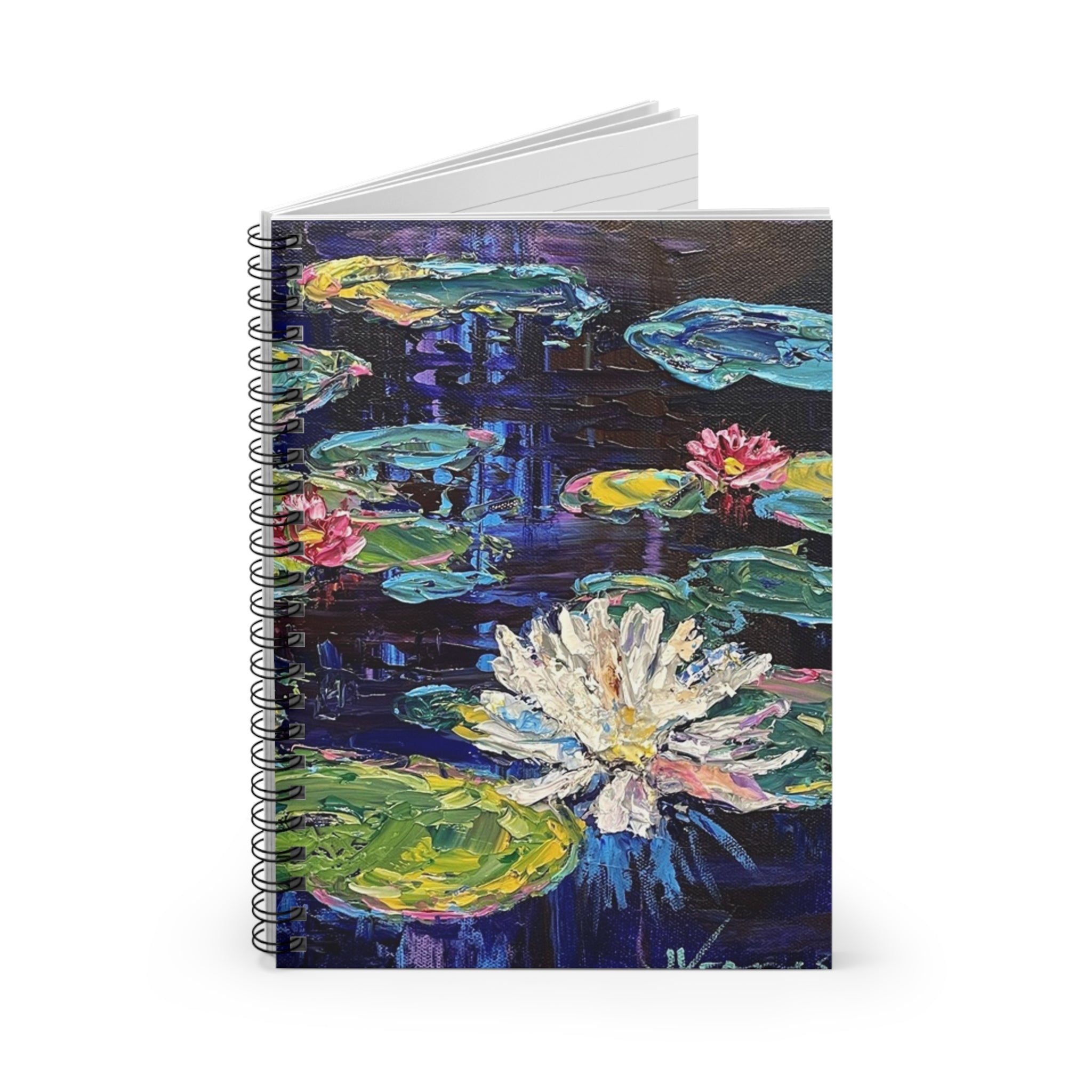 Water Lilies Notebook
