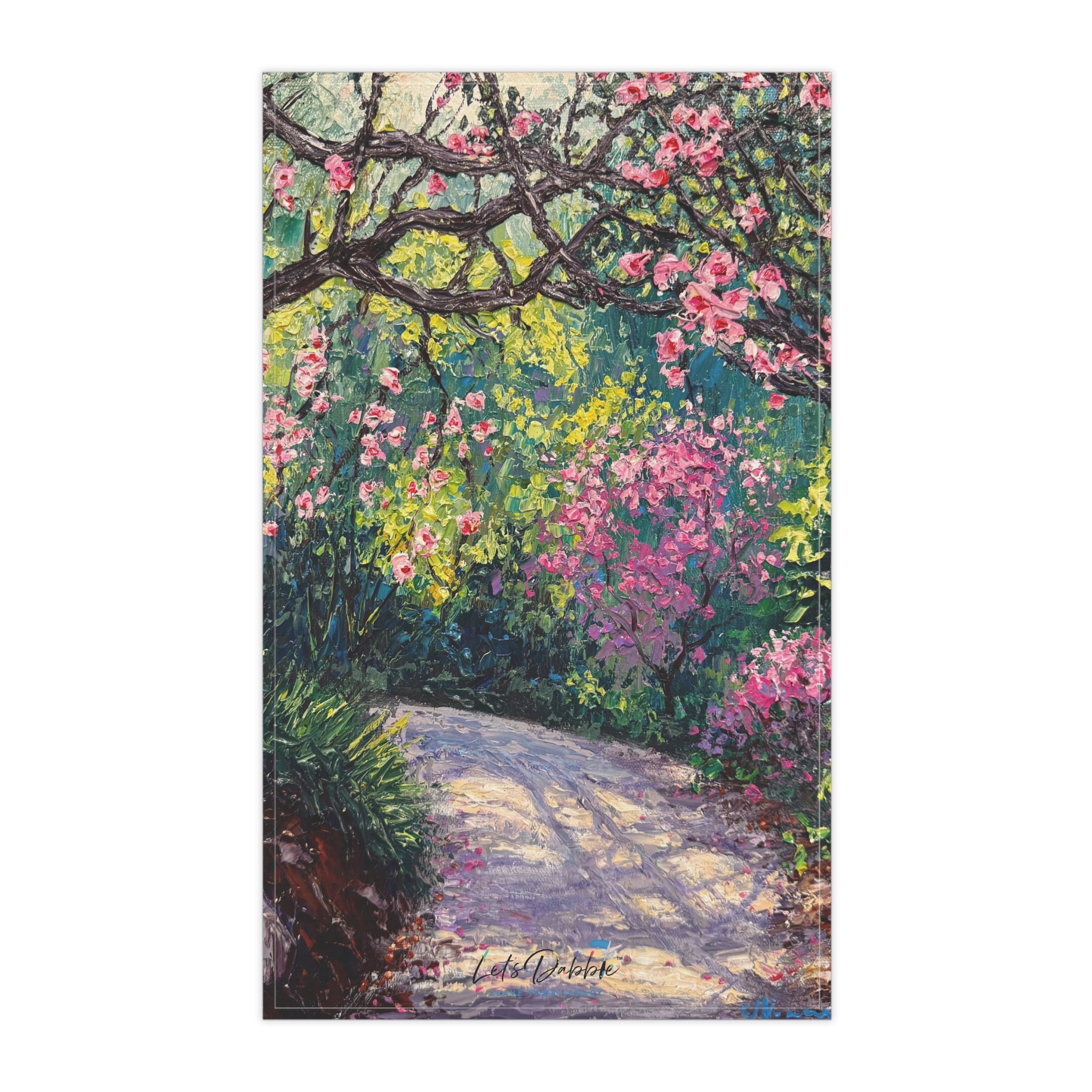 Spring Walk Tea Towel
