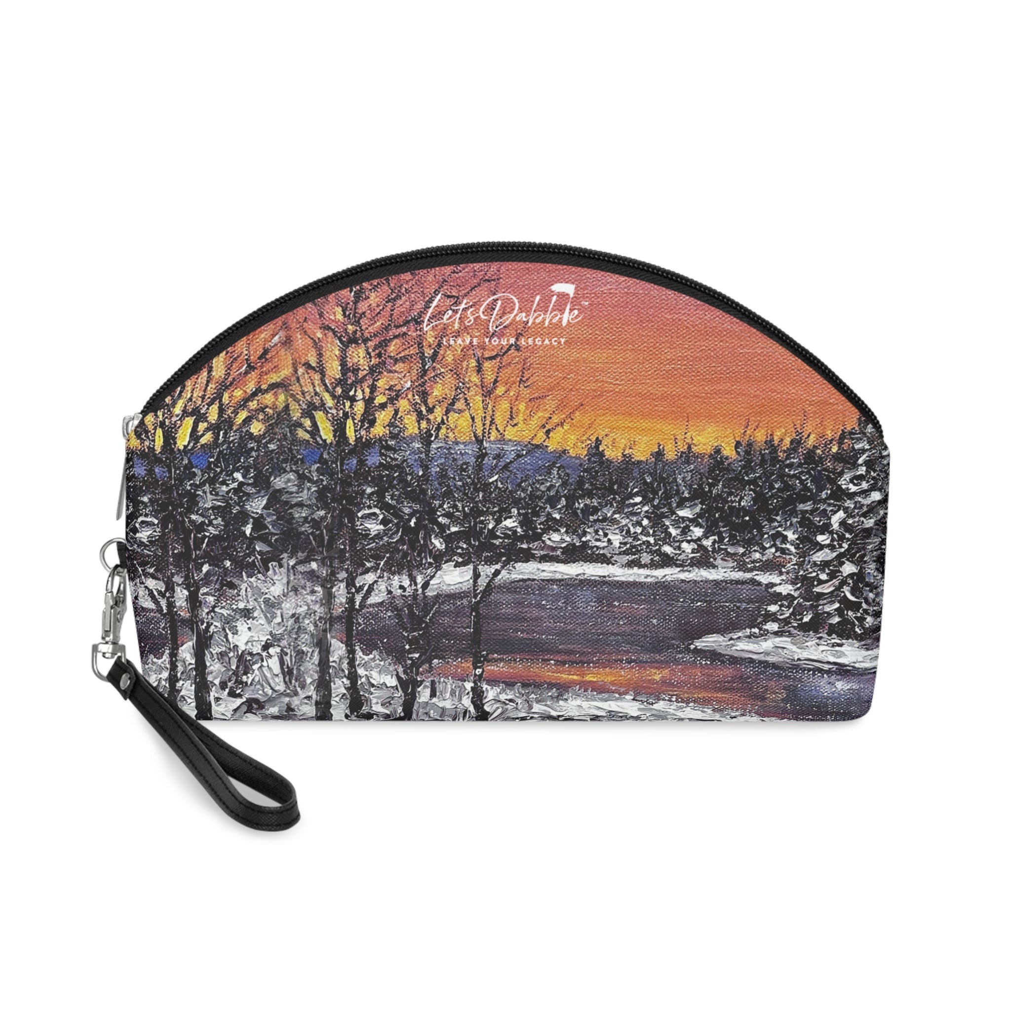 Sunset Glow Makeup Pouch