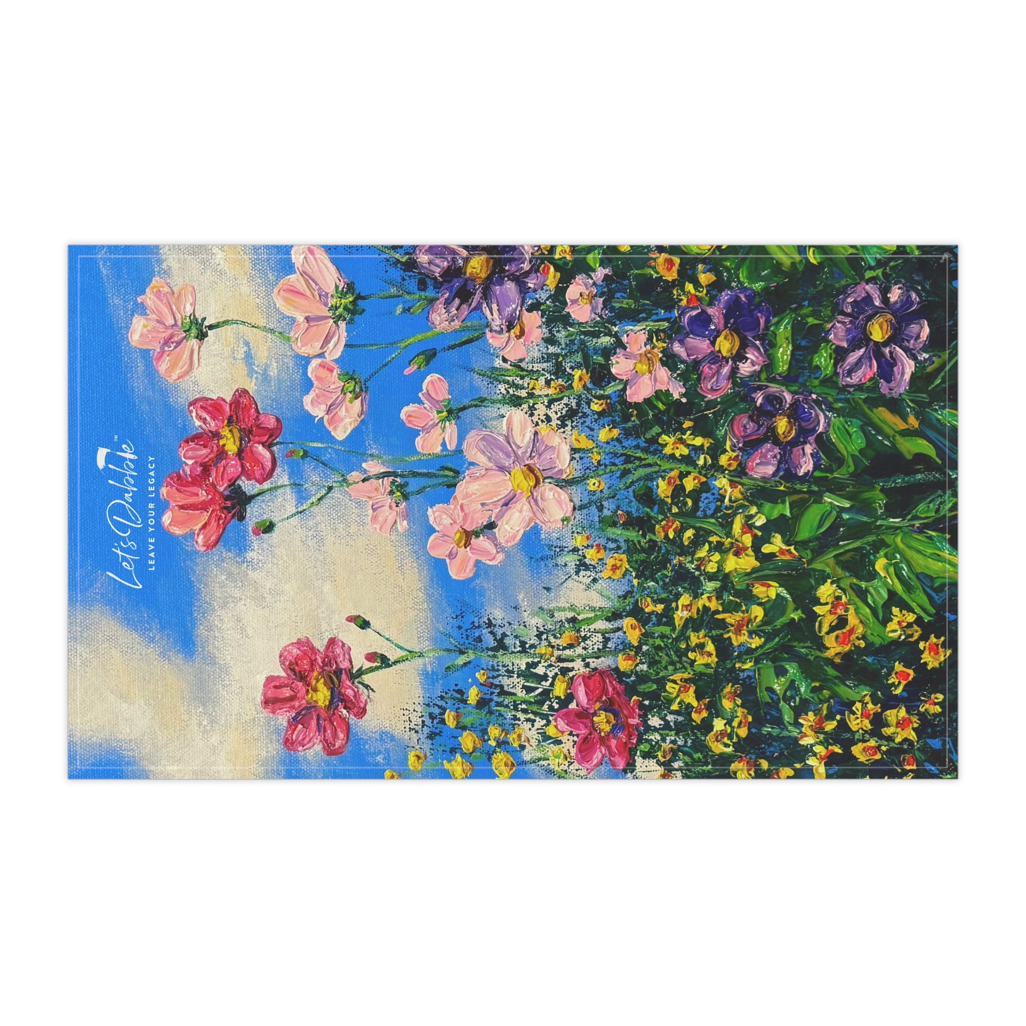 Wildflower Summer Hand Towel