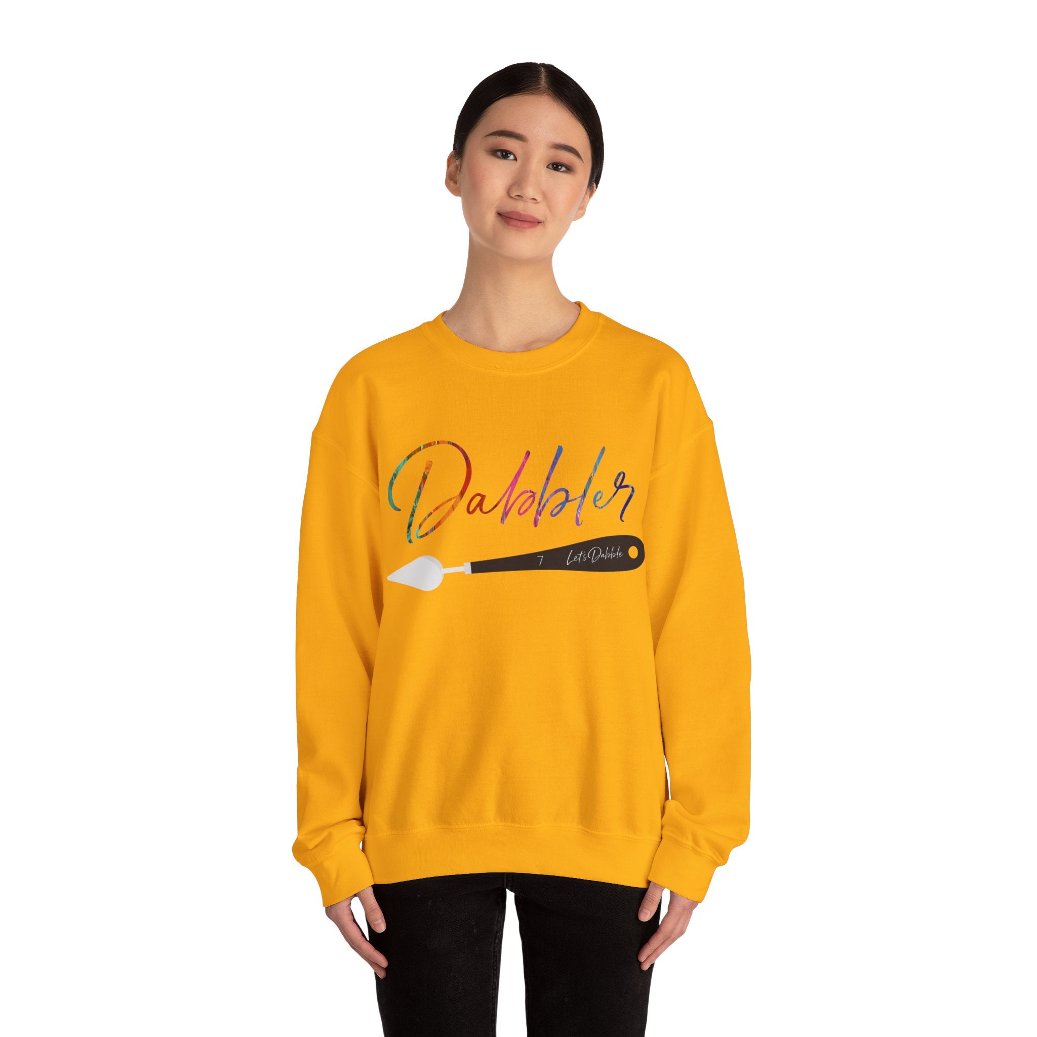 Rainbow Dabbler Crewneck Sweatshirt