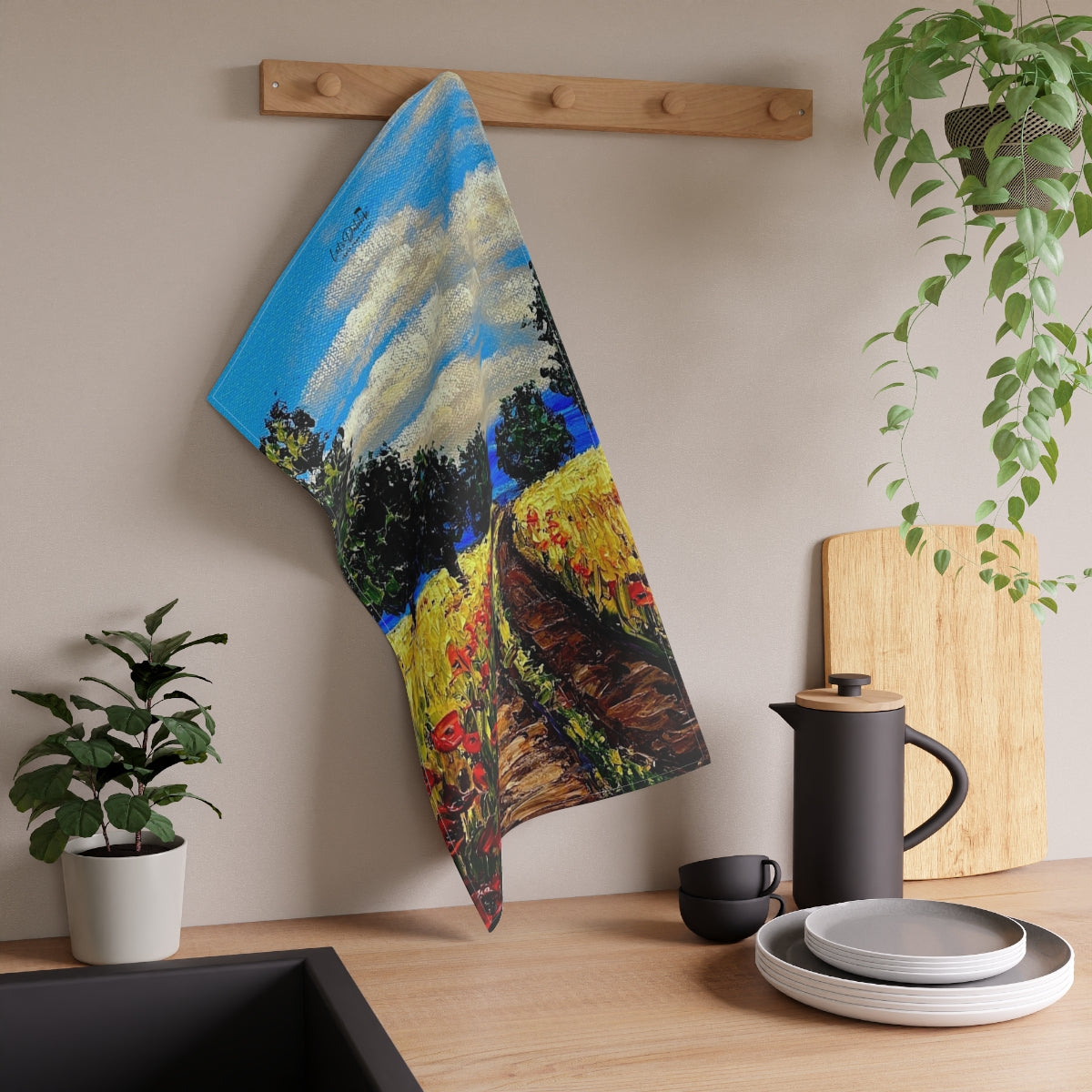 Poppy Lane Hand Towel