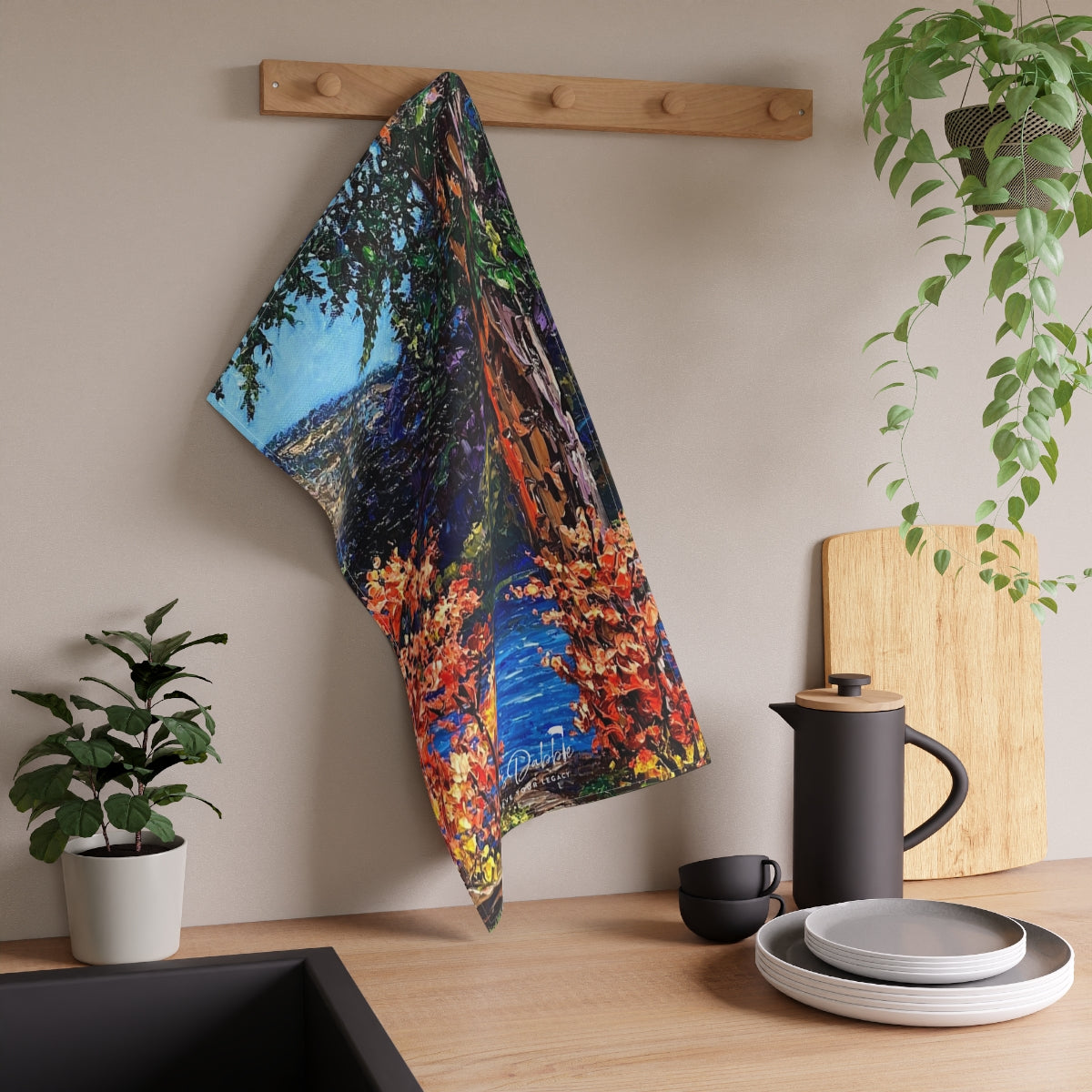 River's Edge Hand Towel