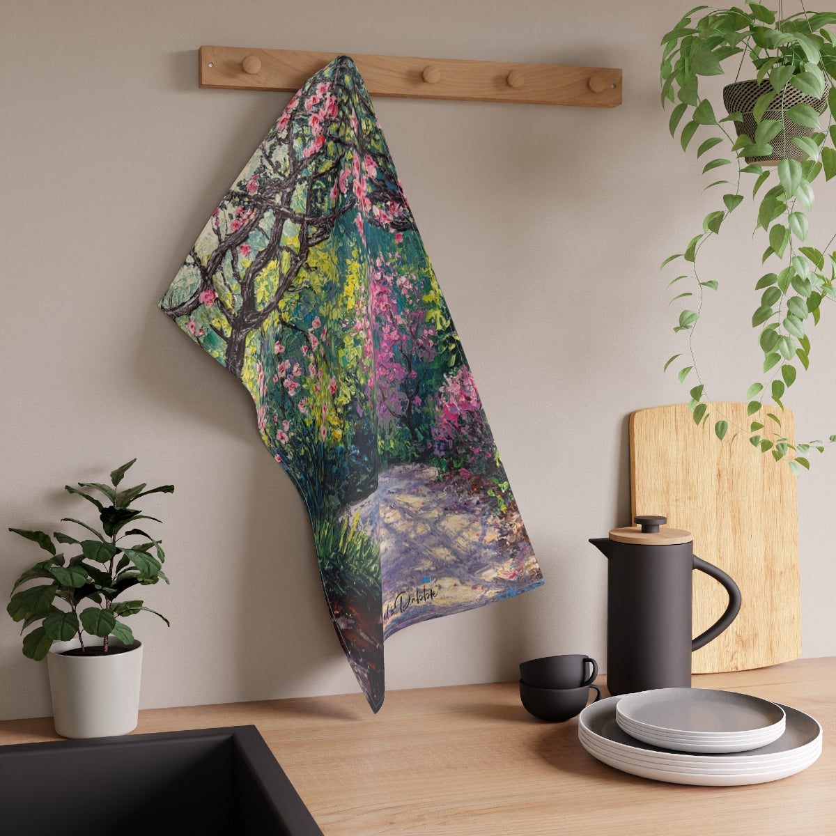 Spring Walk Hand Towel