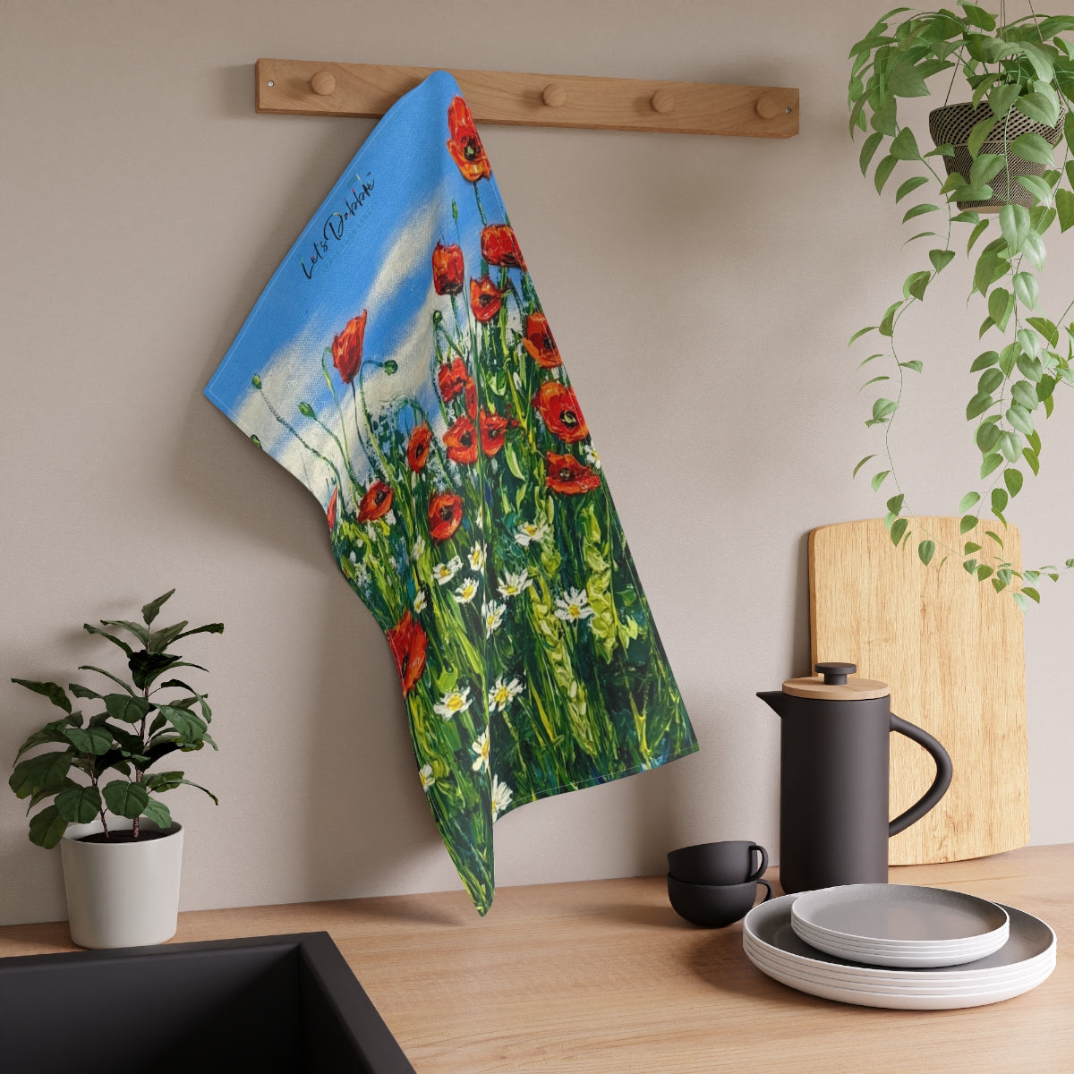 Flowers for Mother Hand Towel