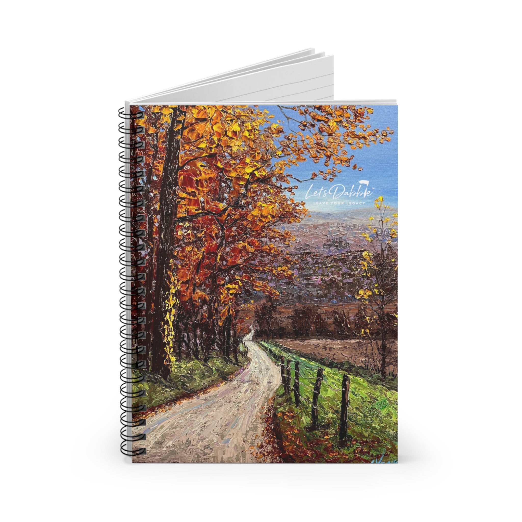 Winding Through Fall Notebook