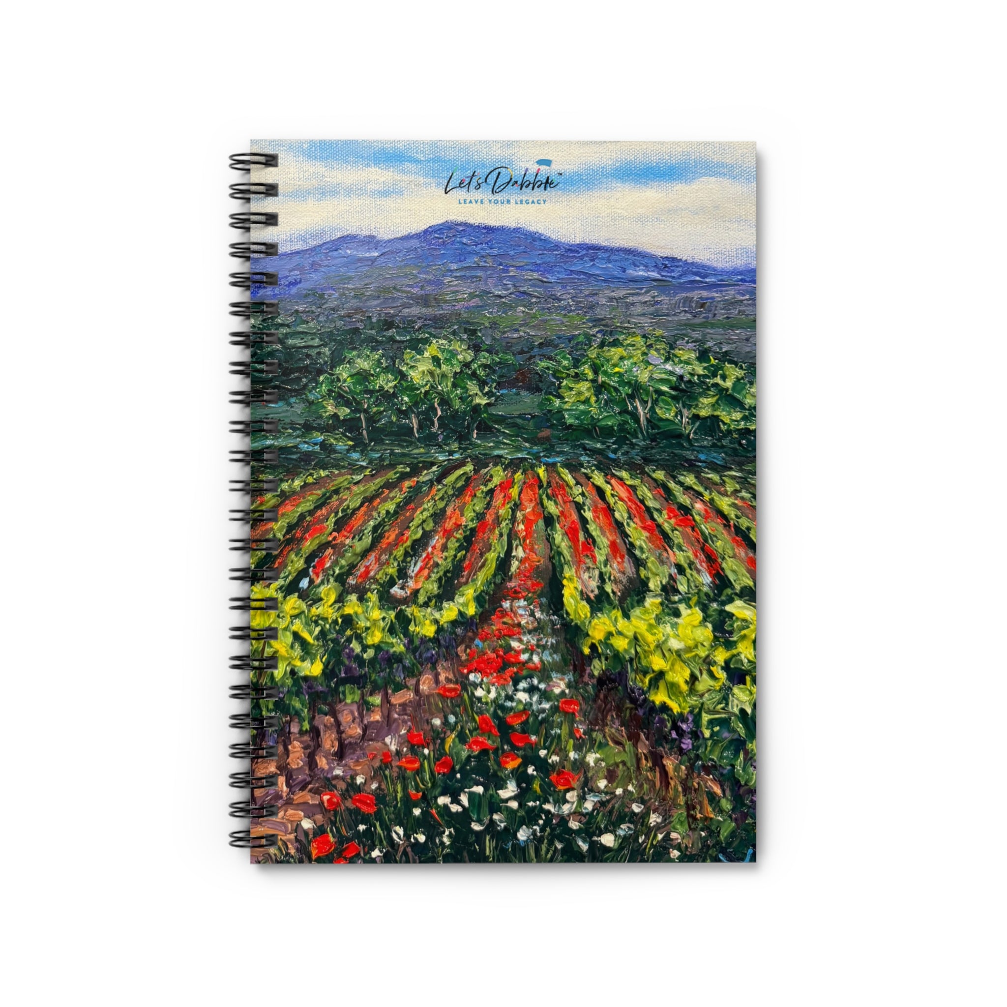 Vineyard in Bloom Notebook