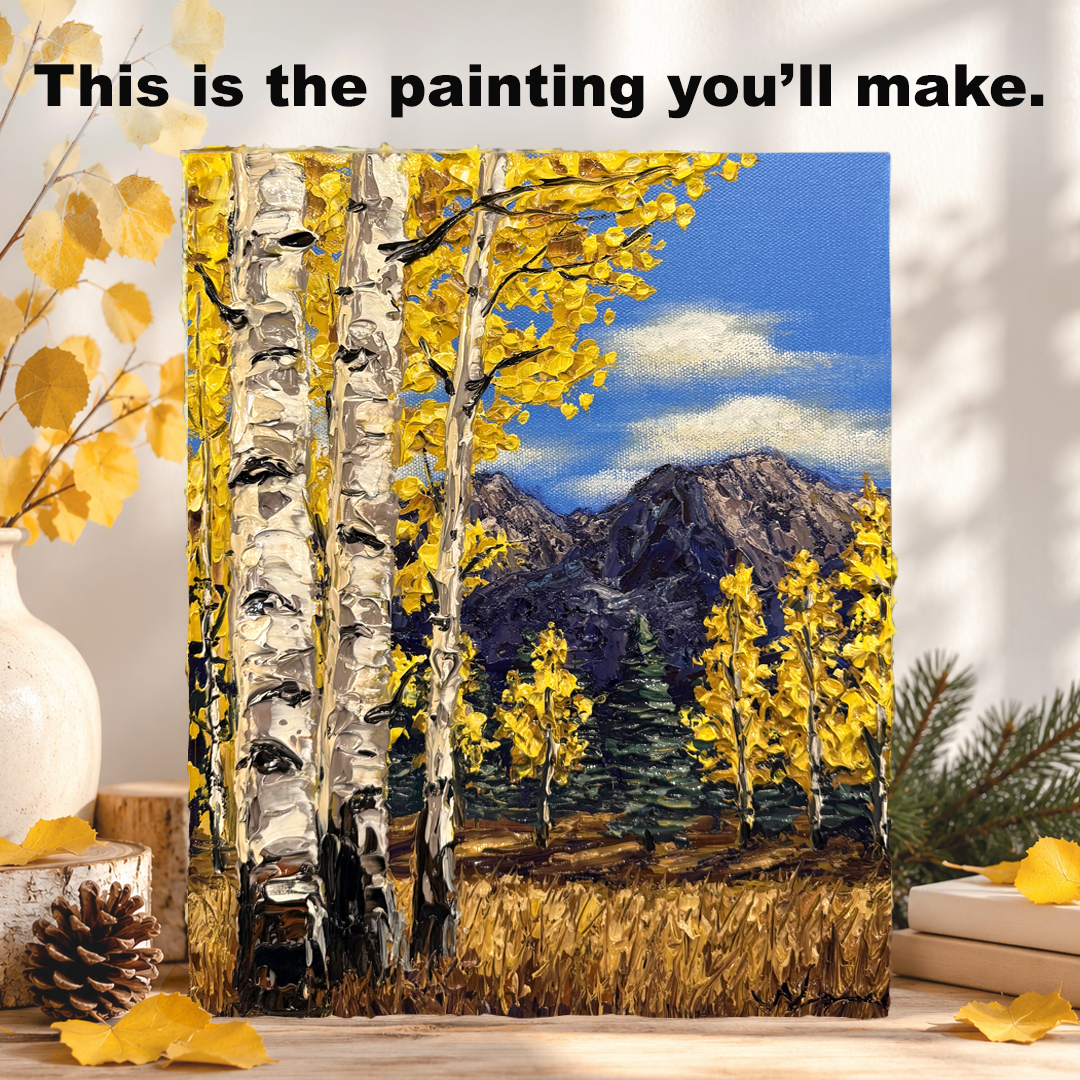 Aspen Gold - Learn to Paint Kit