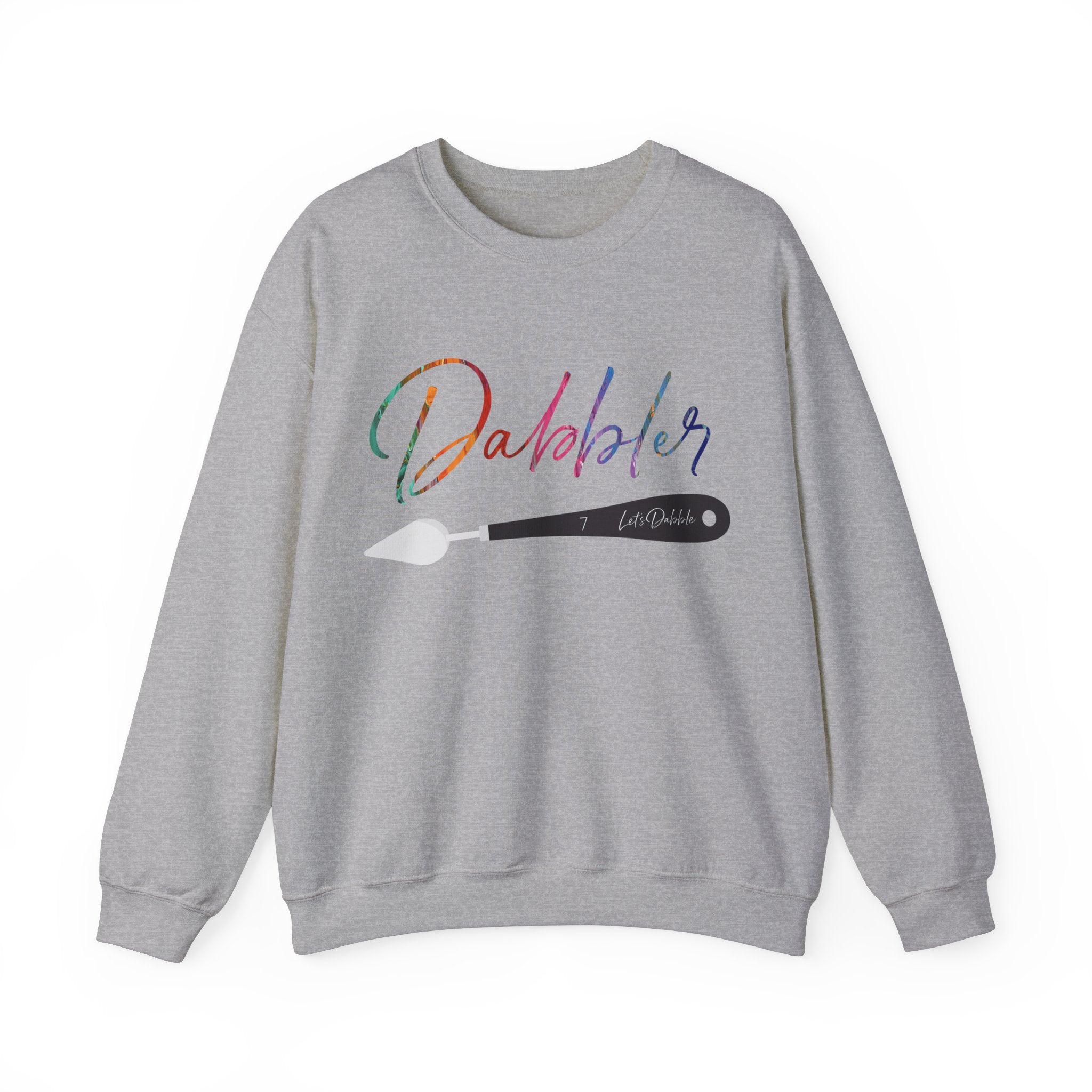 Rainbow Dabbler Crewneck Sweatshirt