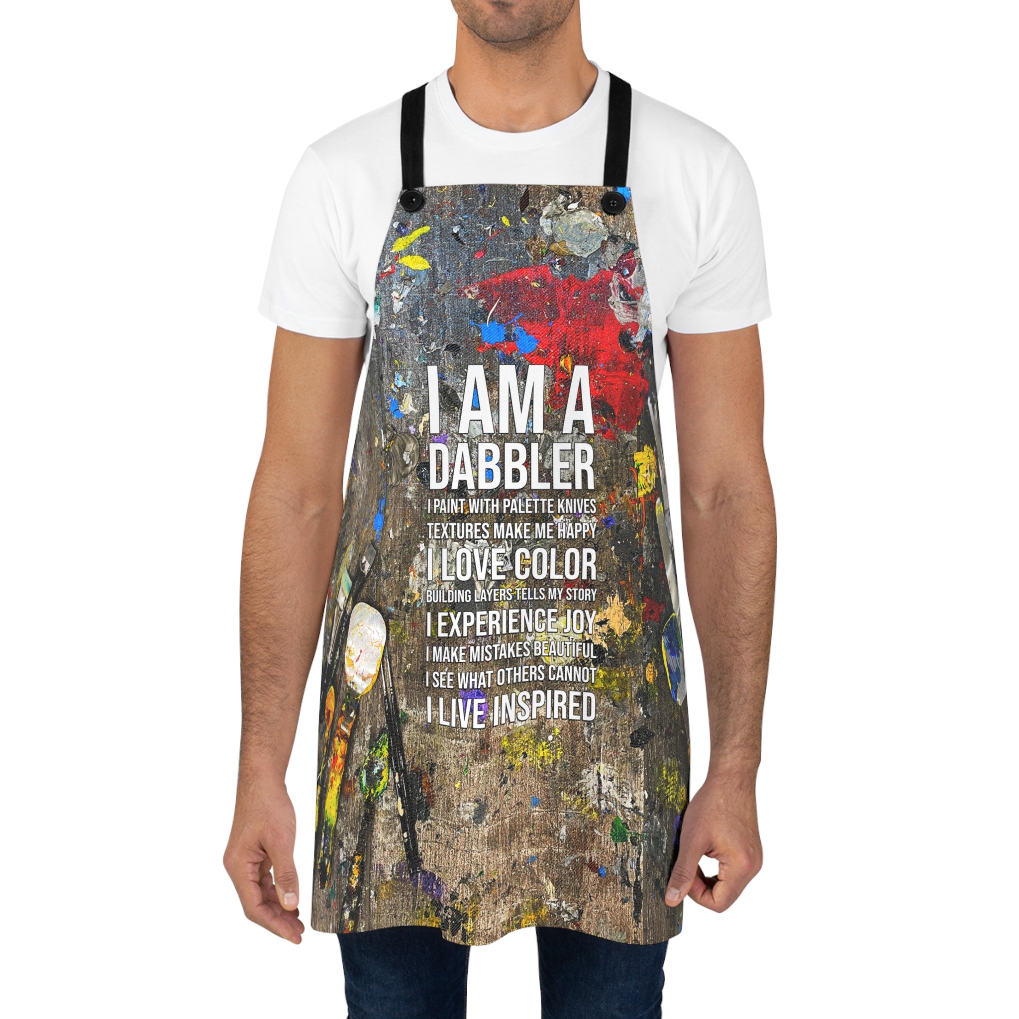 Let's Dabble Apron - Dabbler Manifesto