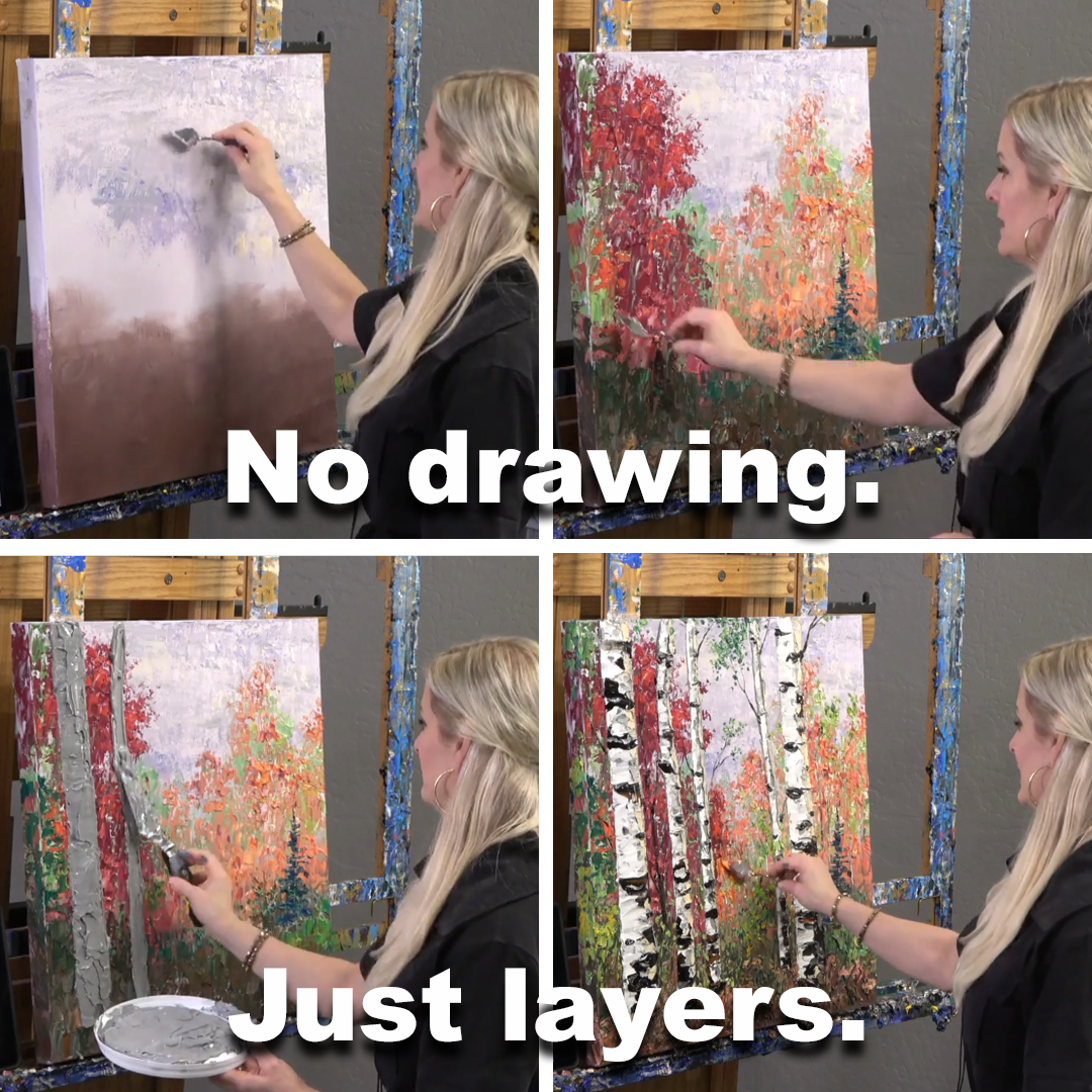 Aspen Melody  - Learn to Paint Kit