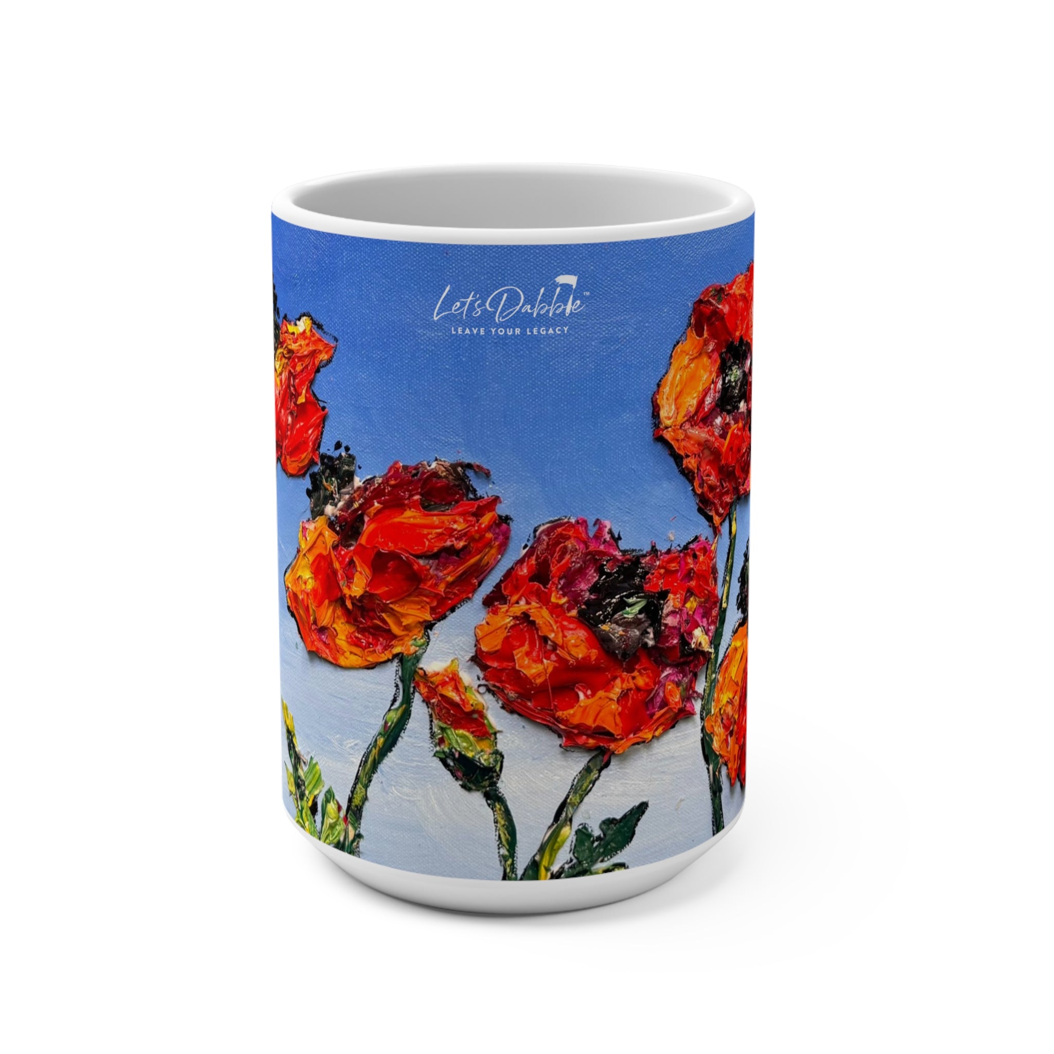 Sun-Kissed Poppies Mug