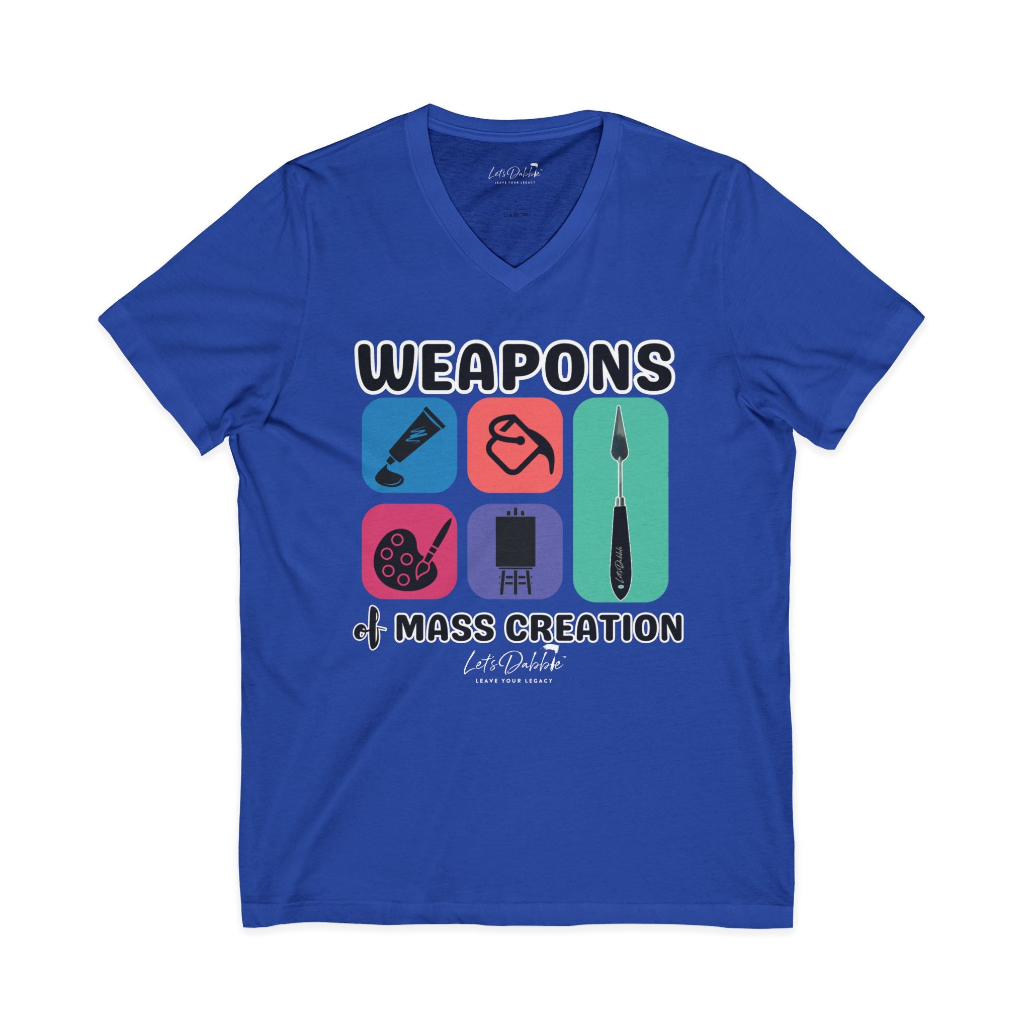 Weapons of Mass Creation V-Neck T-Shirt