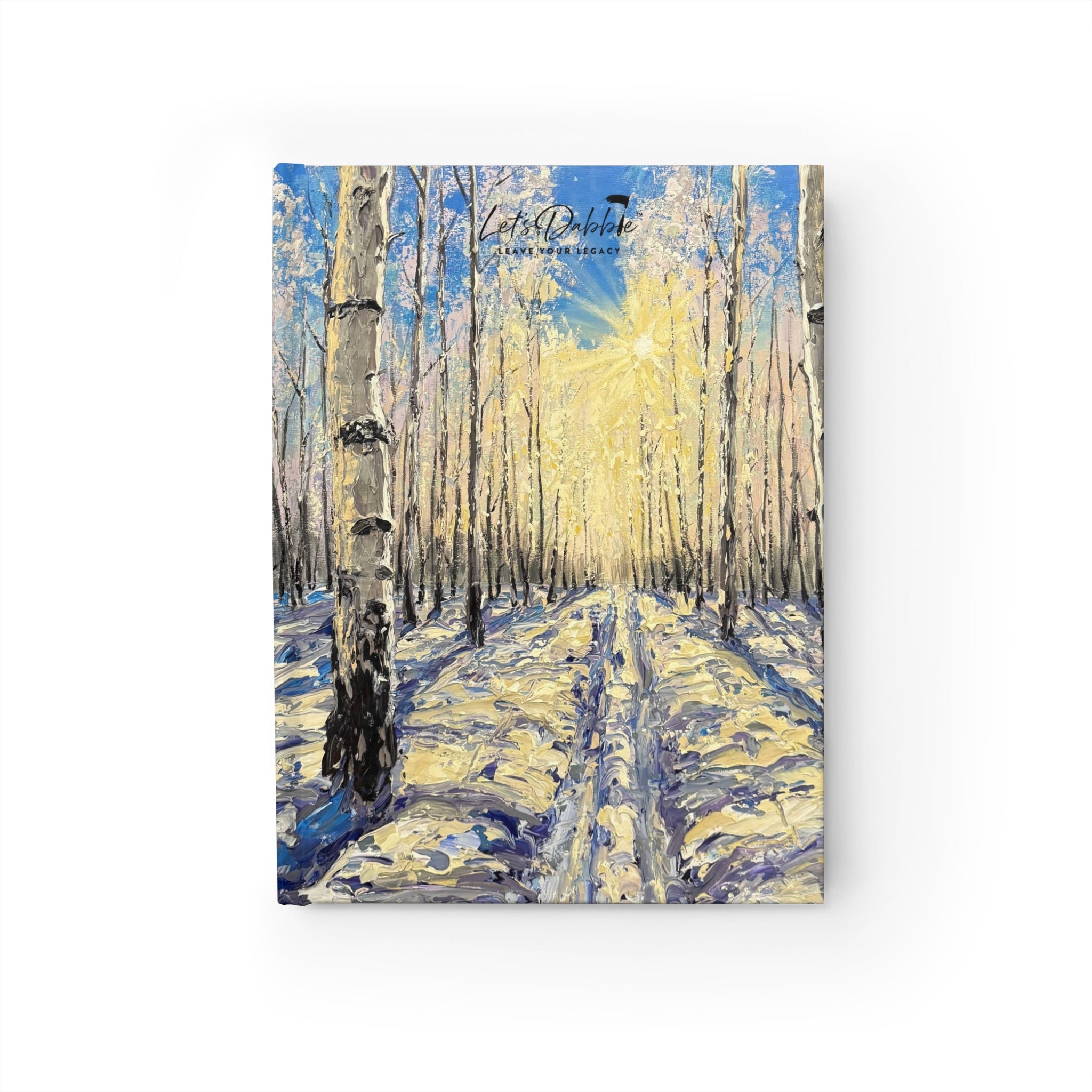 Winter Stillness Notebook