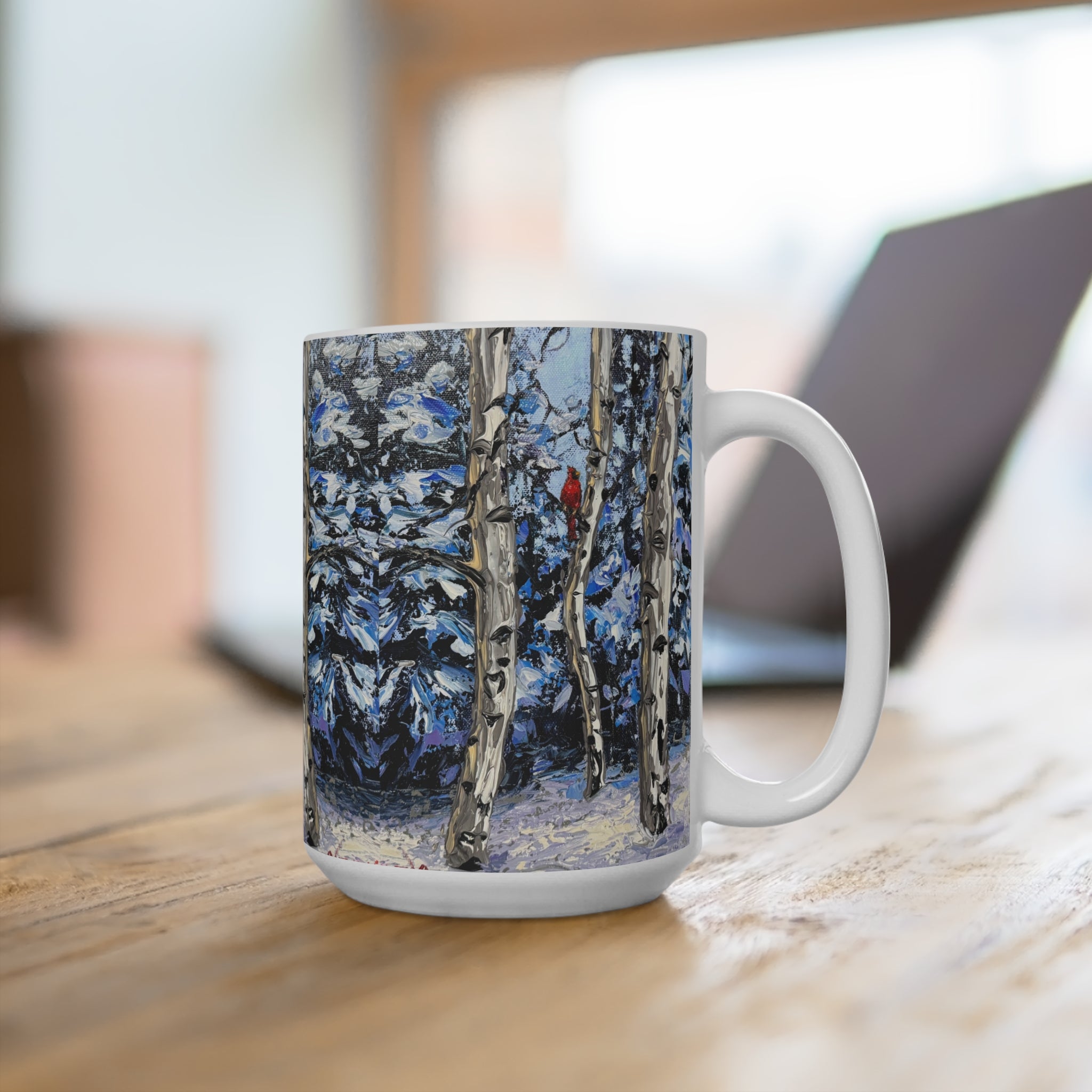 Snowy Sentinel  Mug