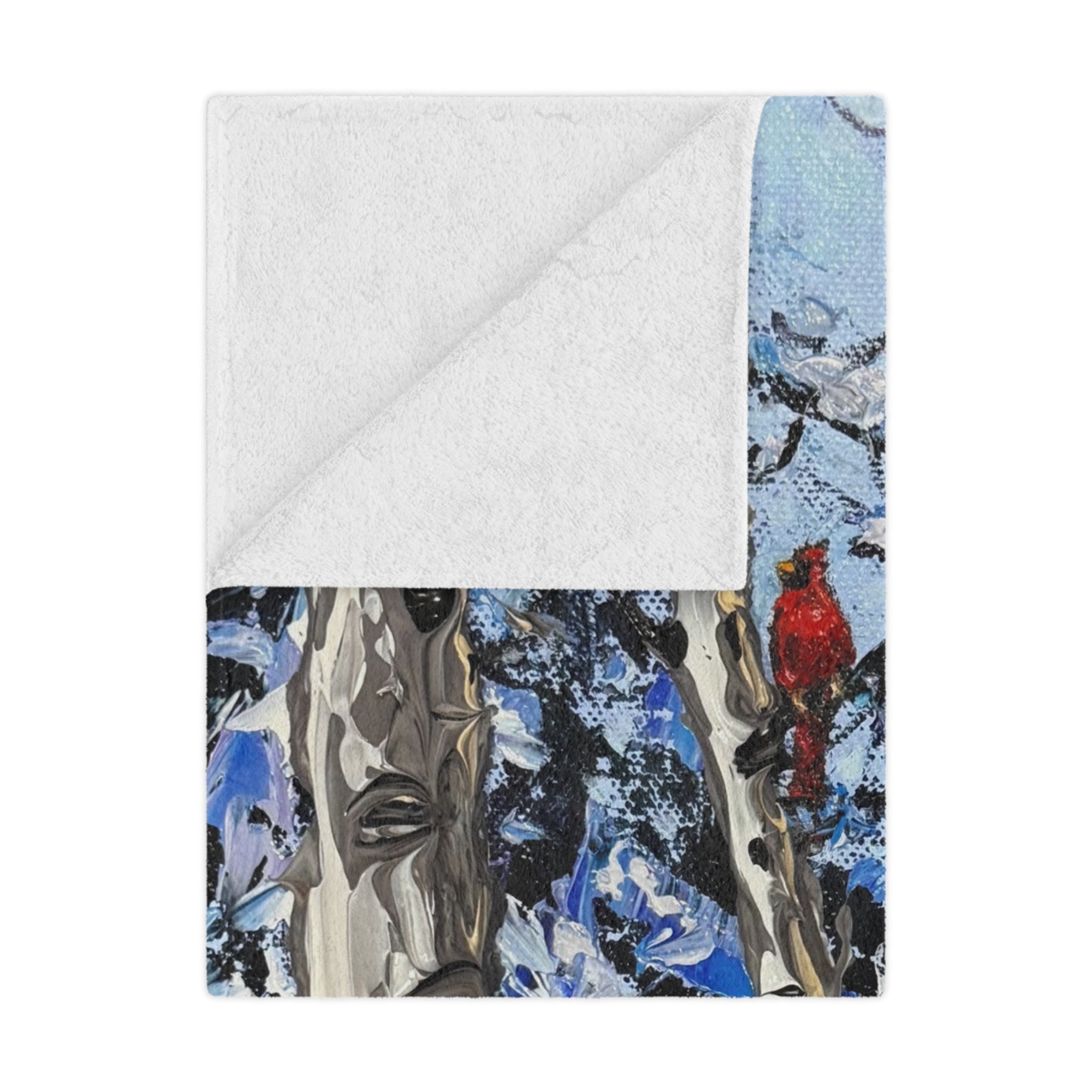 Snowy Sentinel Blanket