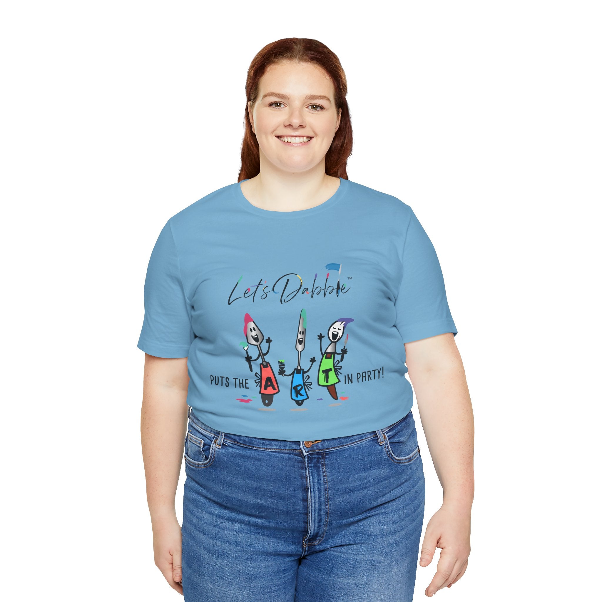 Let's Dabble Puts the ART in Party Shirt