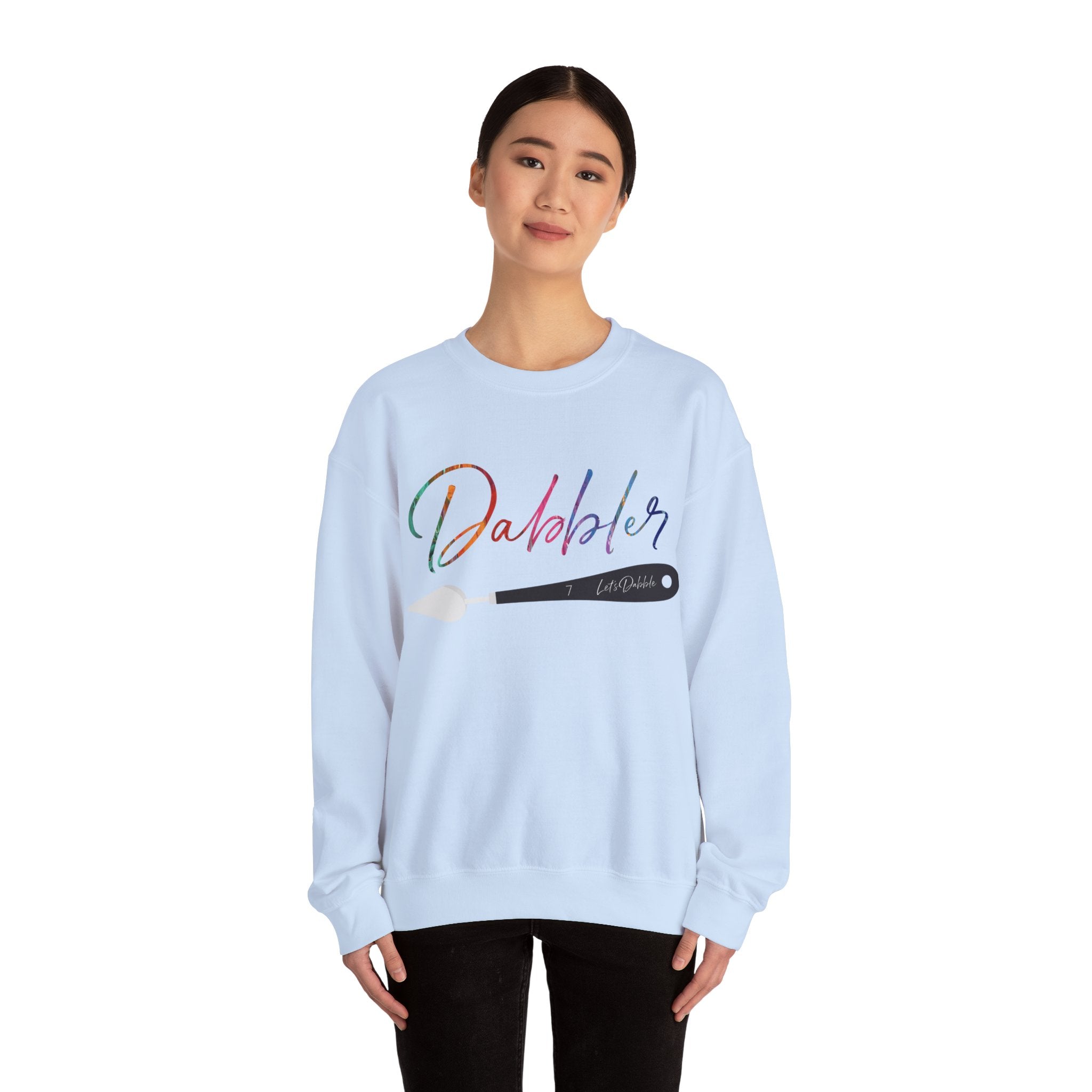 Rainbow Dabbler Crewneck Sweatshirt