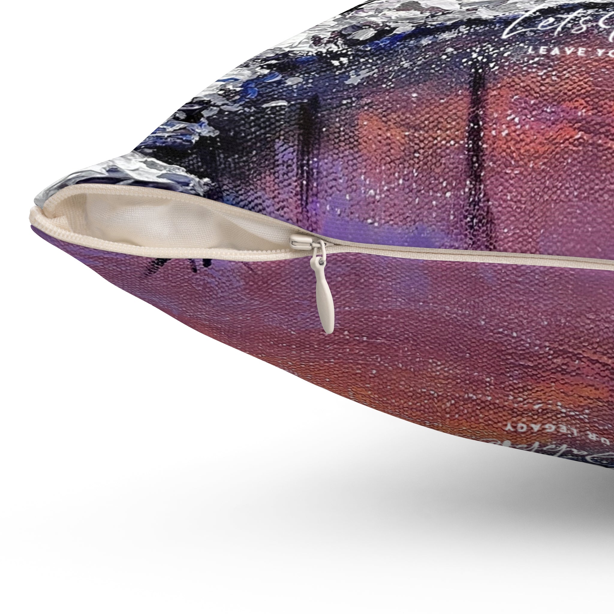 Sunset Glow Square Pillow