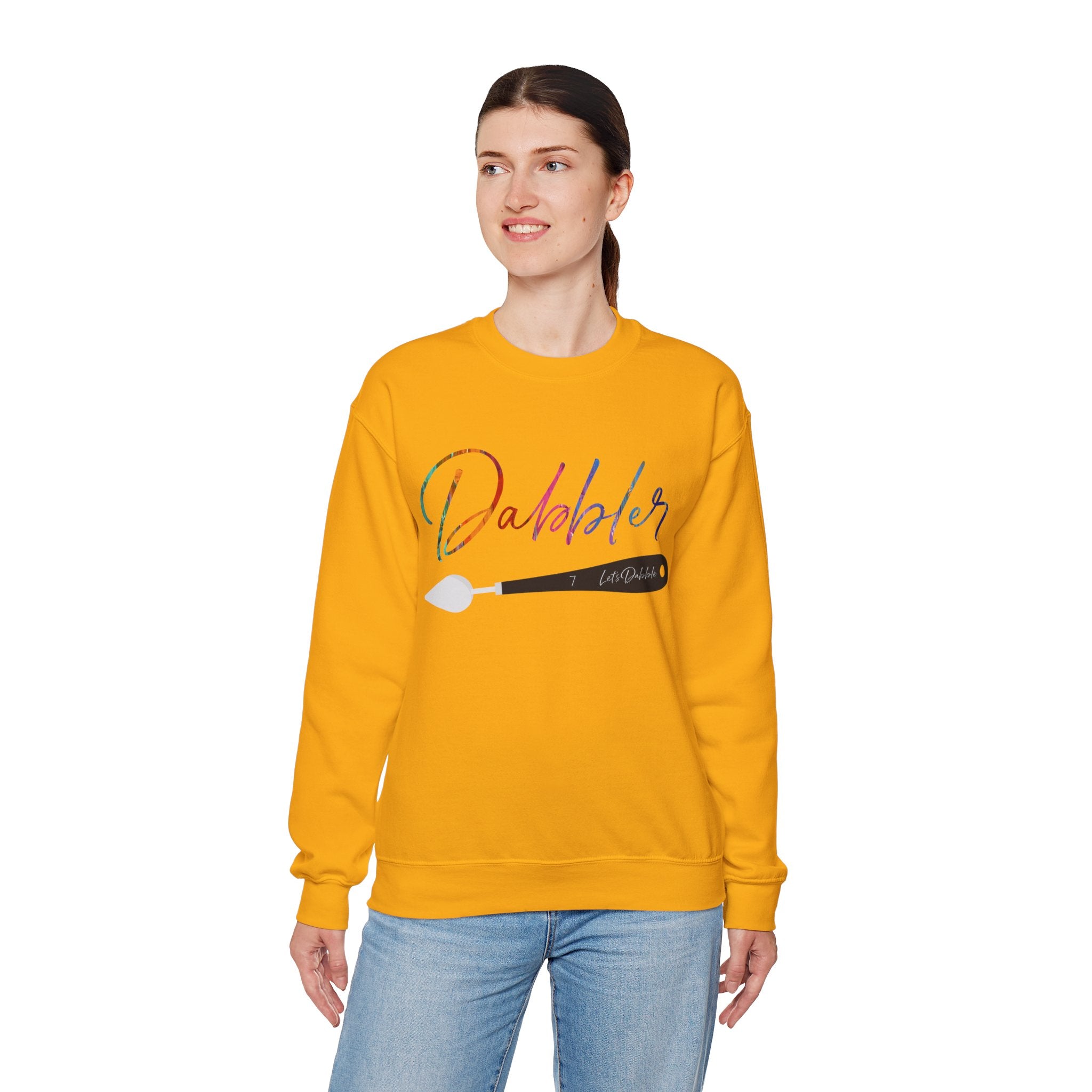 Rainbow Dabbler Crewneck Sweatshirt