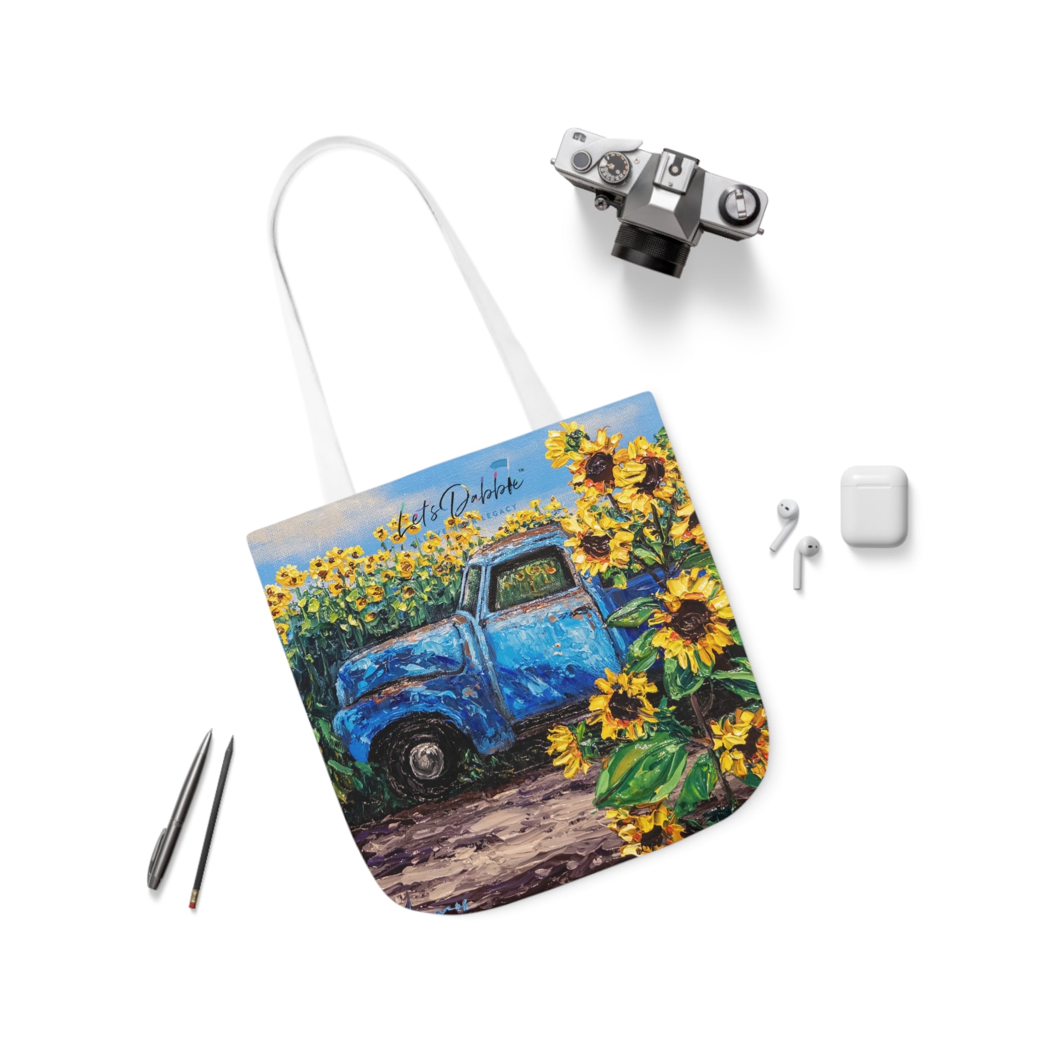 Old Blue Tote Bag