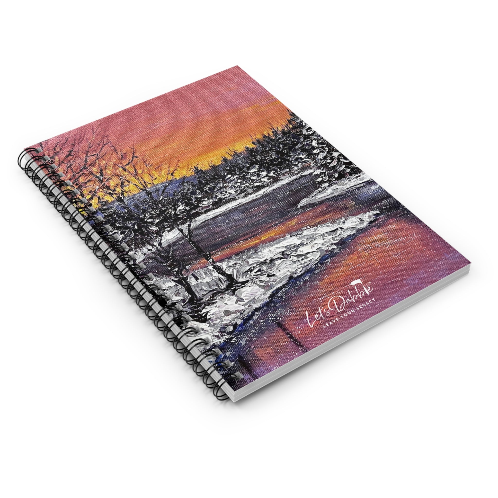 Sunset Glow Spiral Notebook