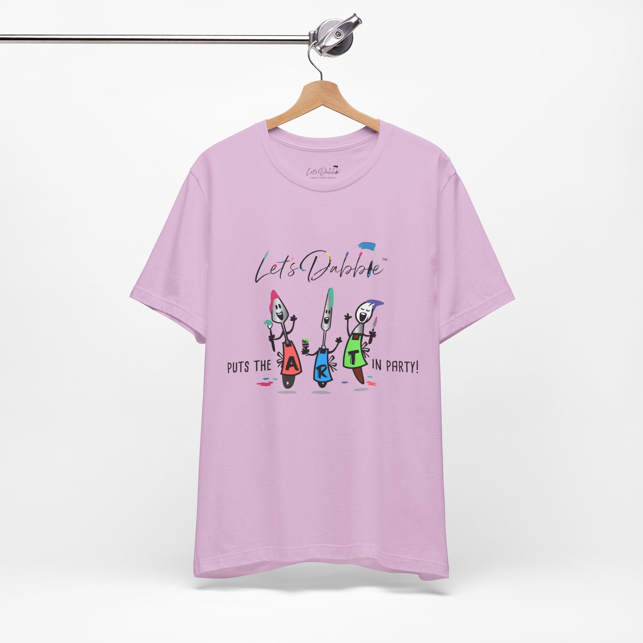 Let's Dabble Puts the ART in Party Shirt