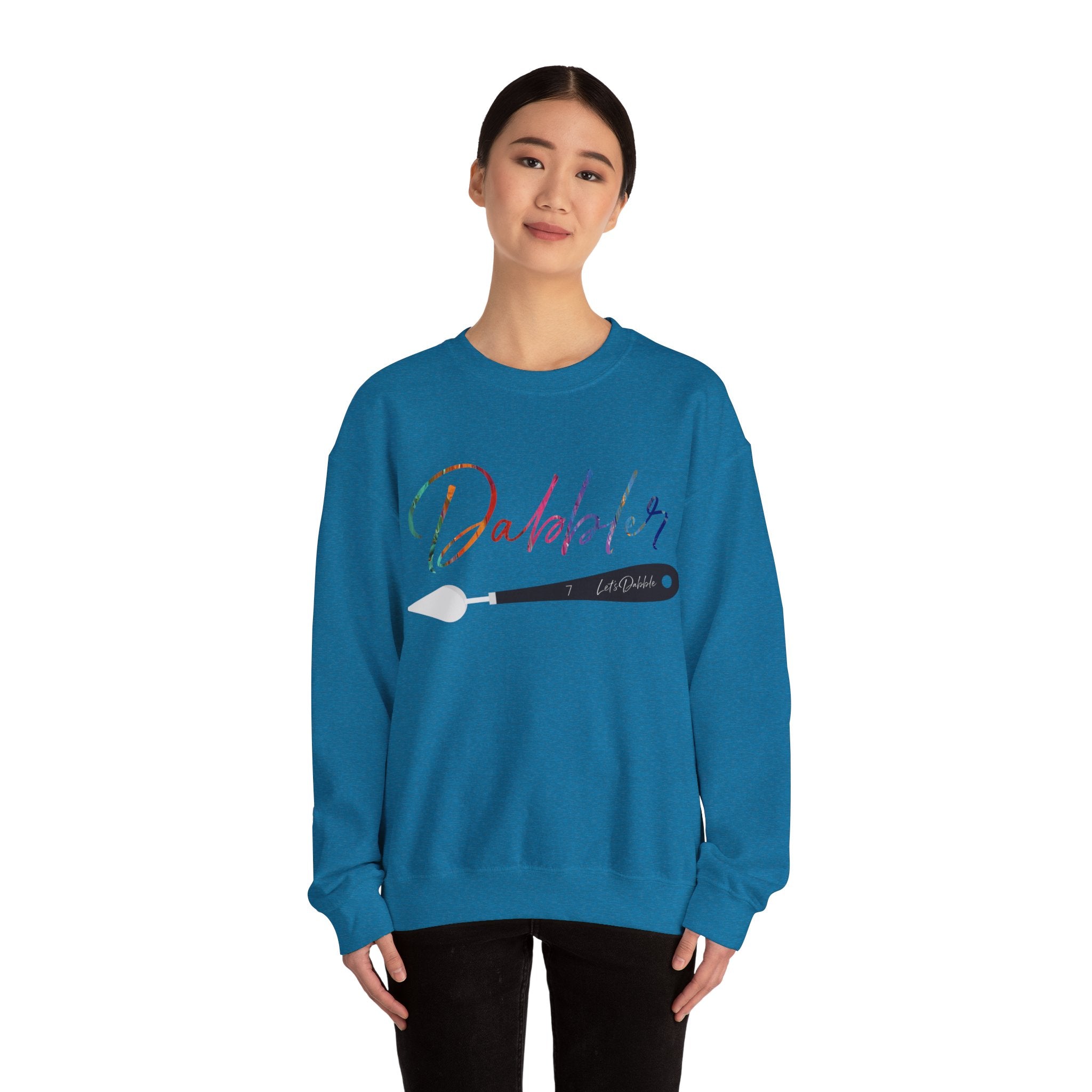 Rainbow Dabbler Crewneck Sweatshirt