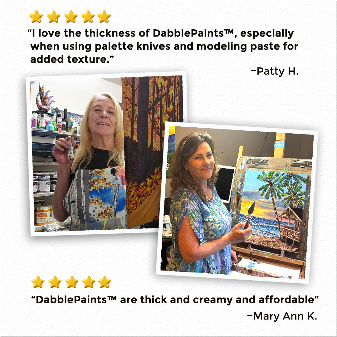 DabblePaints™ Mega Bundle — Professional-Grade Paint, Complete Studio Kit