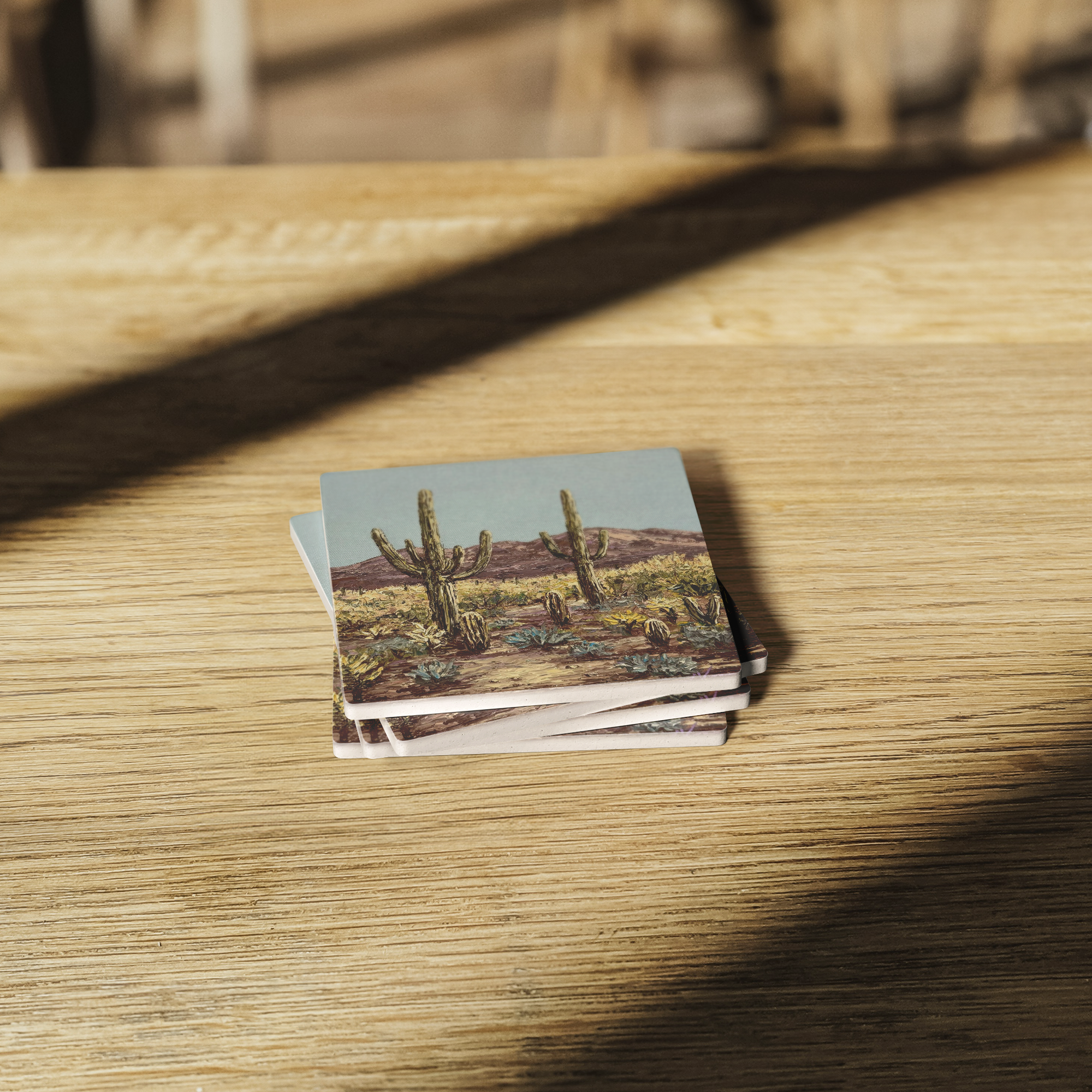 Desert_Gathering_Square_Stone_Coaster_SquareStoneCoaster_WoodTable_AS_Mockup.png