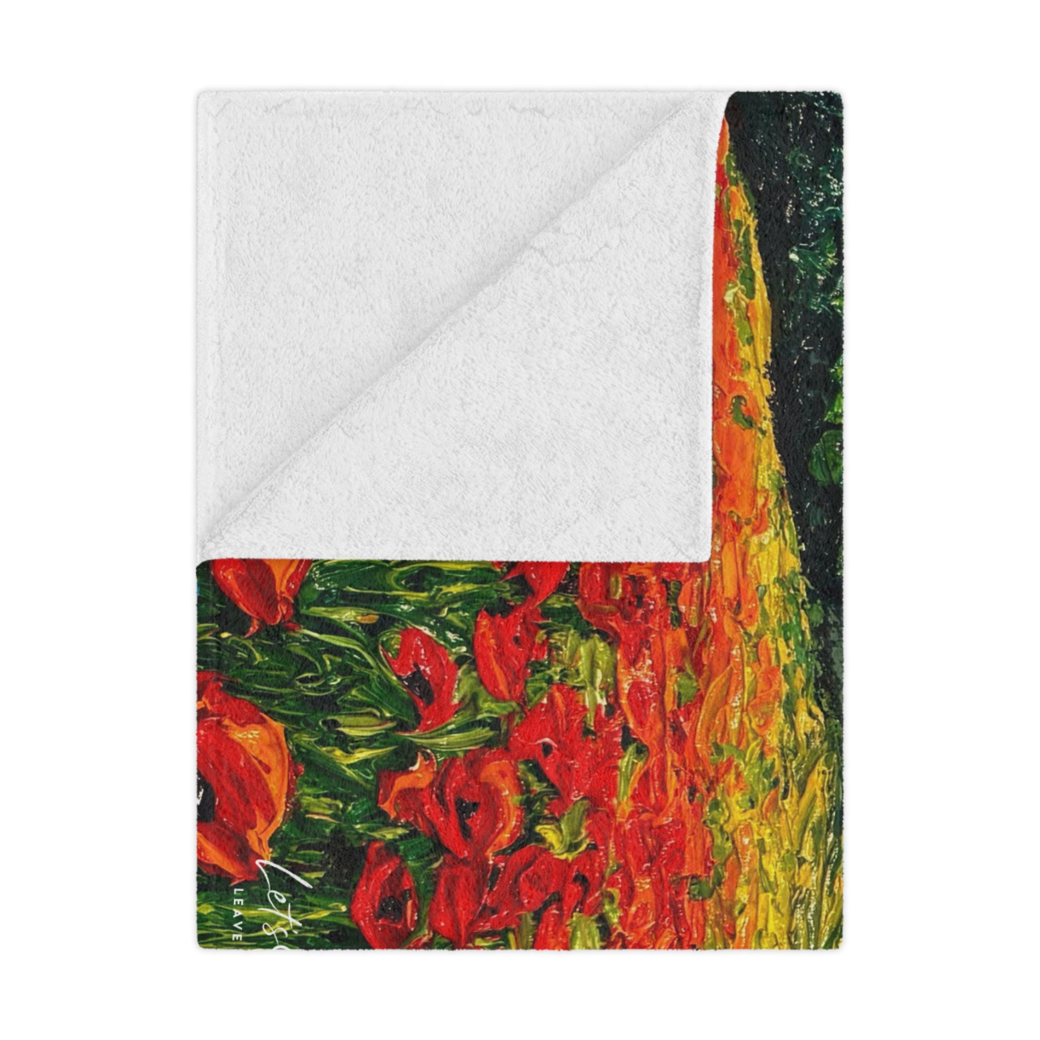 Poppies in Bloom Blanket