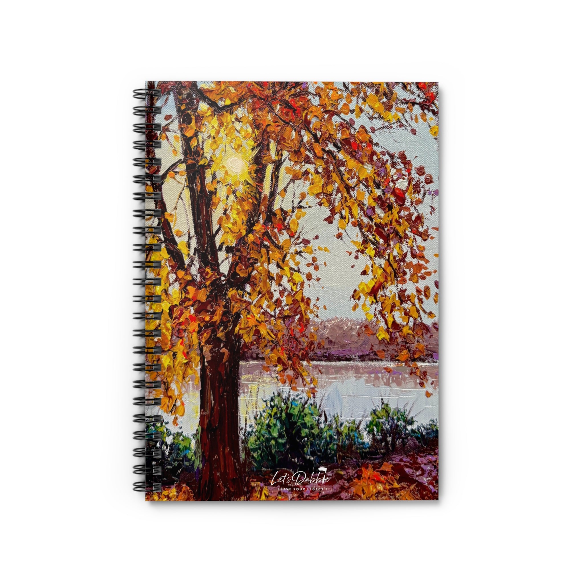 Sunlit Fall Notebook