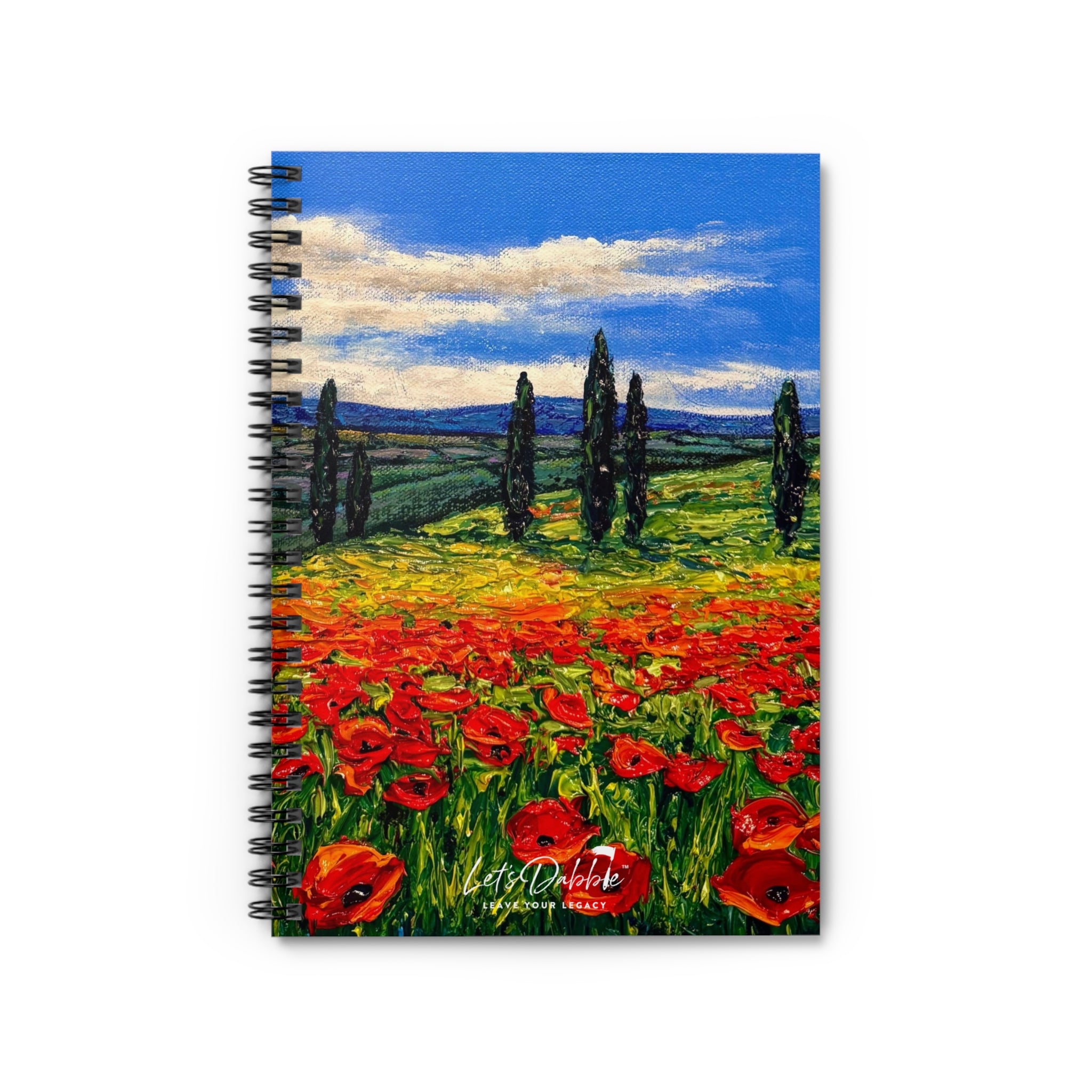 Poppies in Bloom Notebook