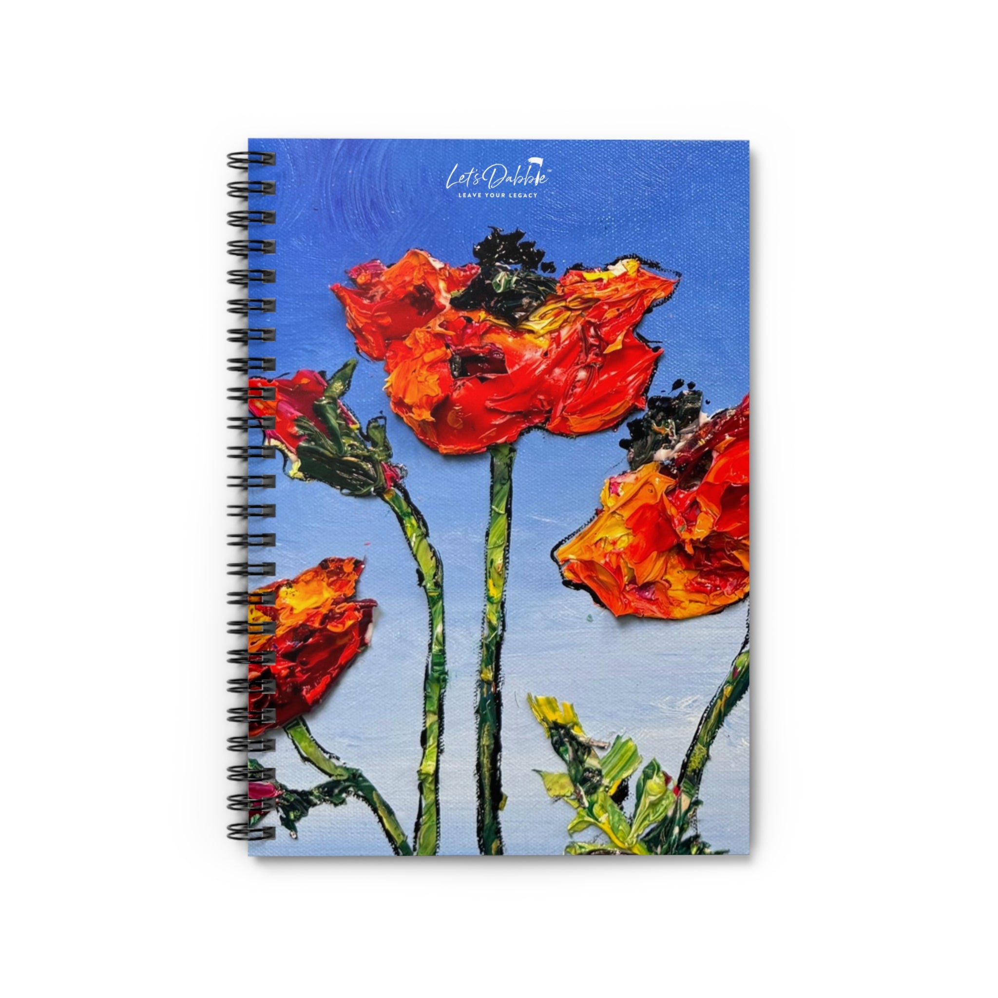 Sun-Kissed Poppies Notebook