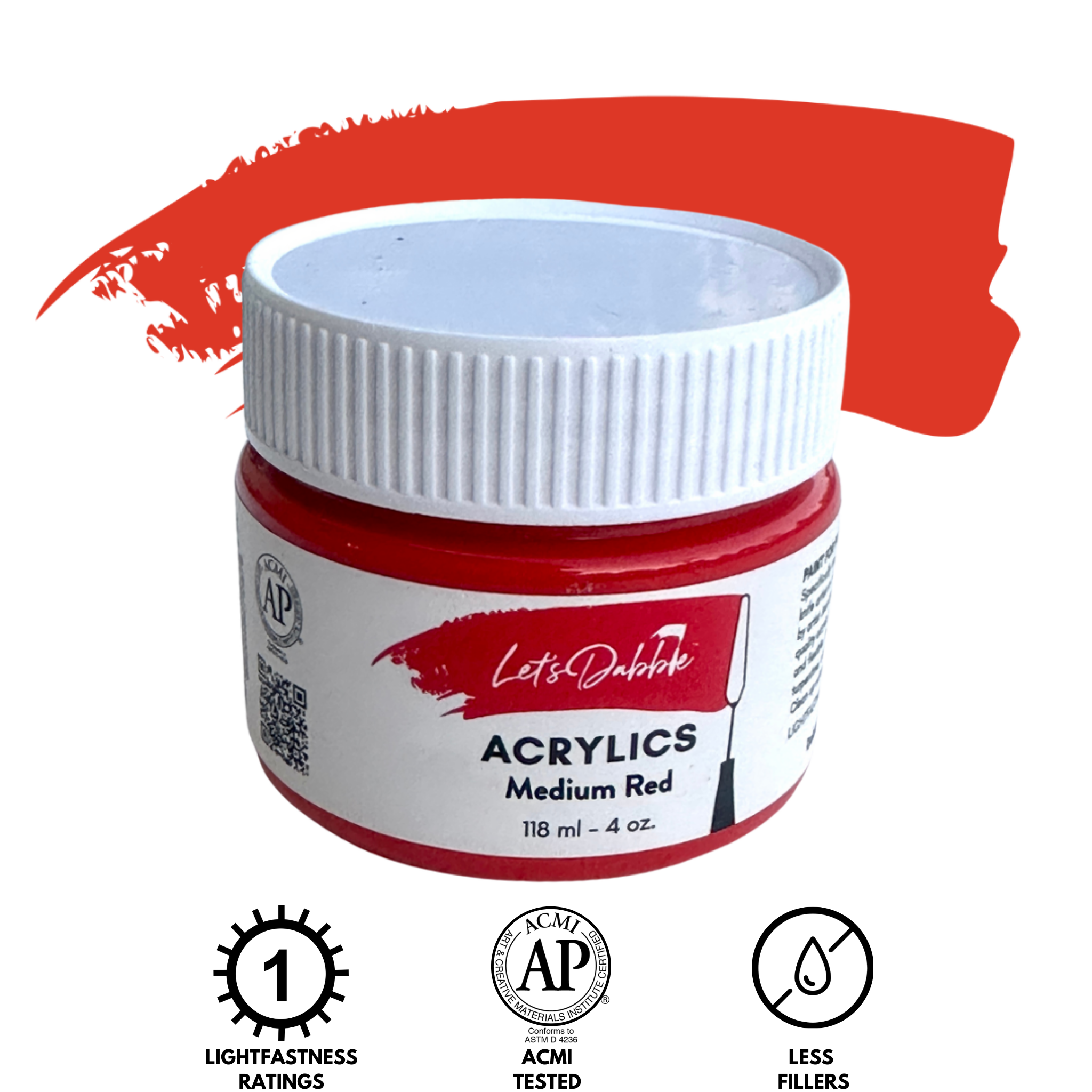 Medium Red 4 oz
