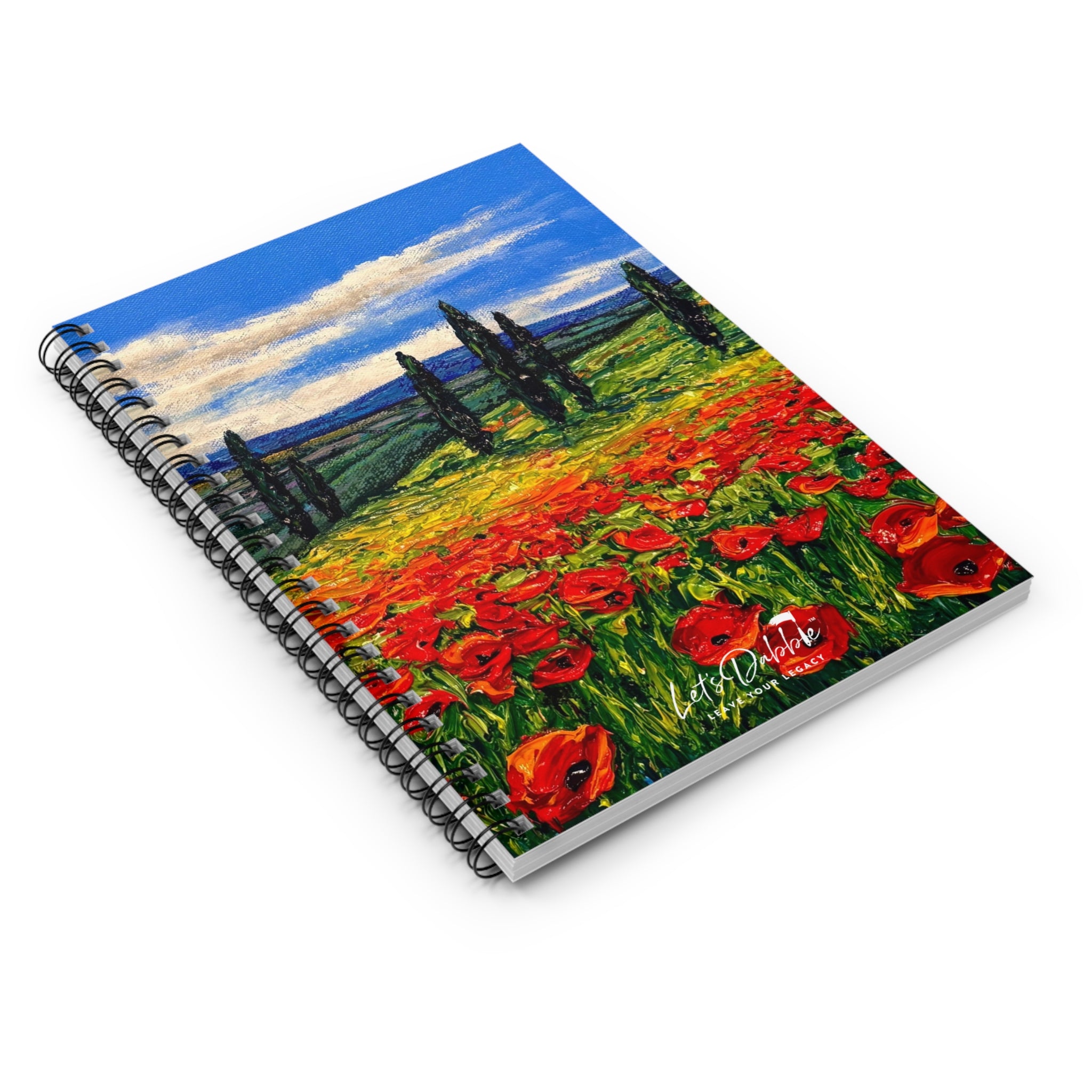 Poppies in Bloom Notebook