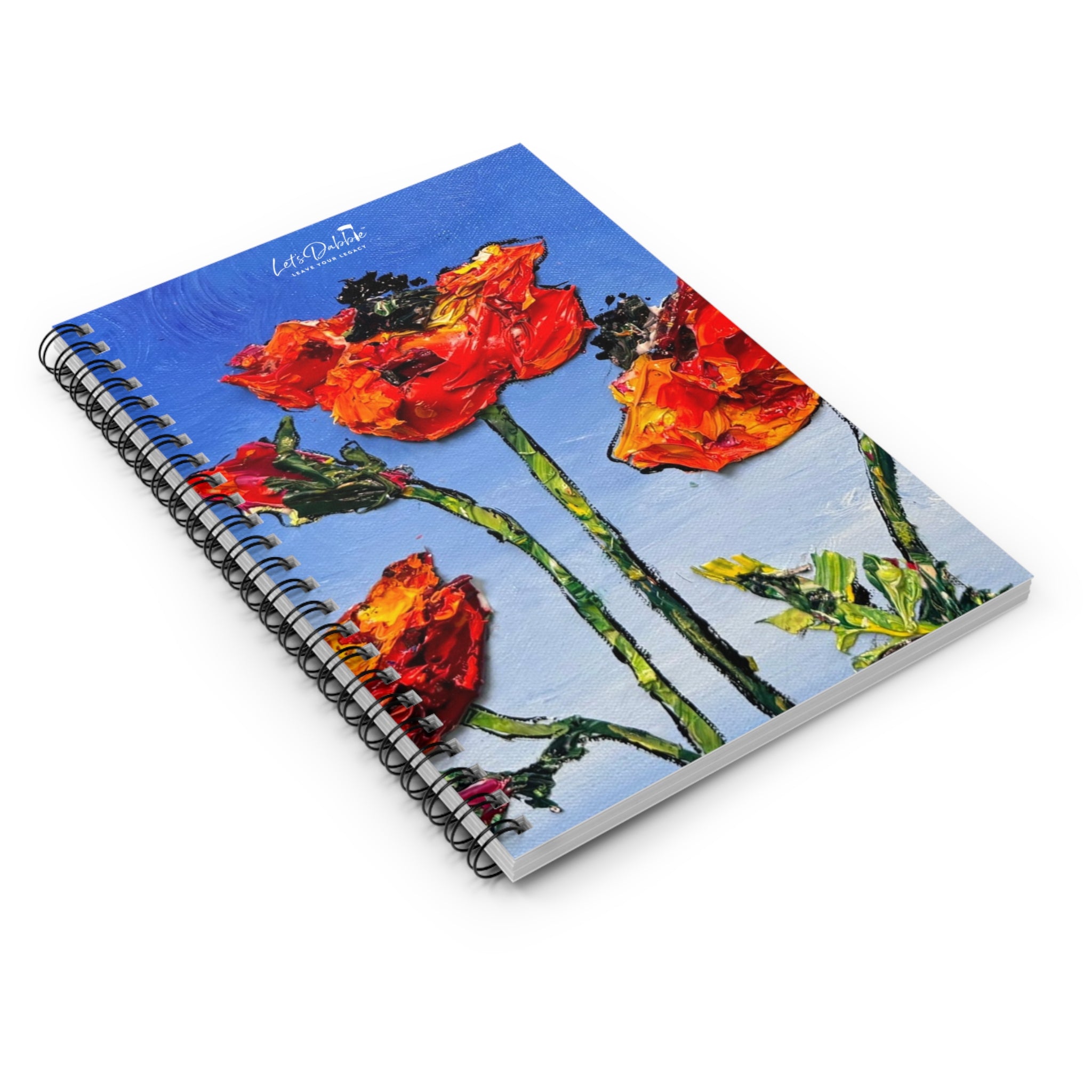 Sun-Kissed Poppies Notebook