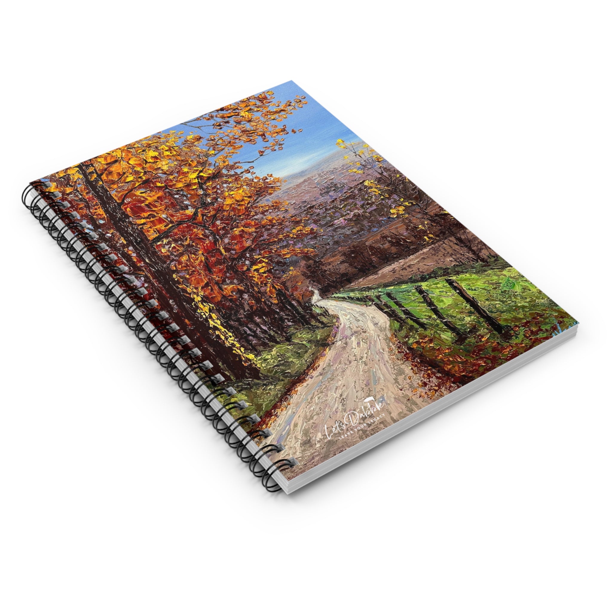Winding Through Fall Notebook