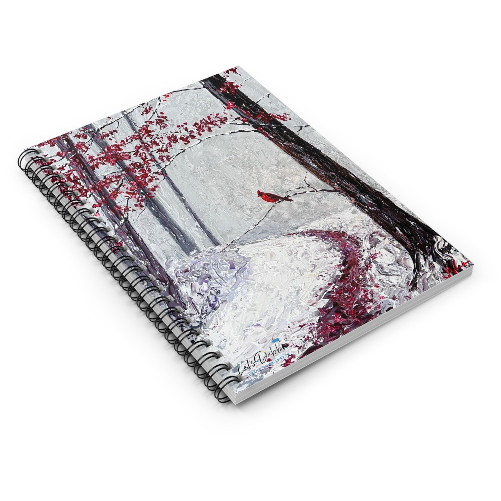 Winter Cardinal Notebook