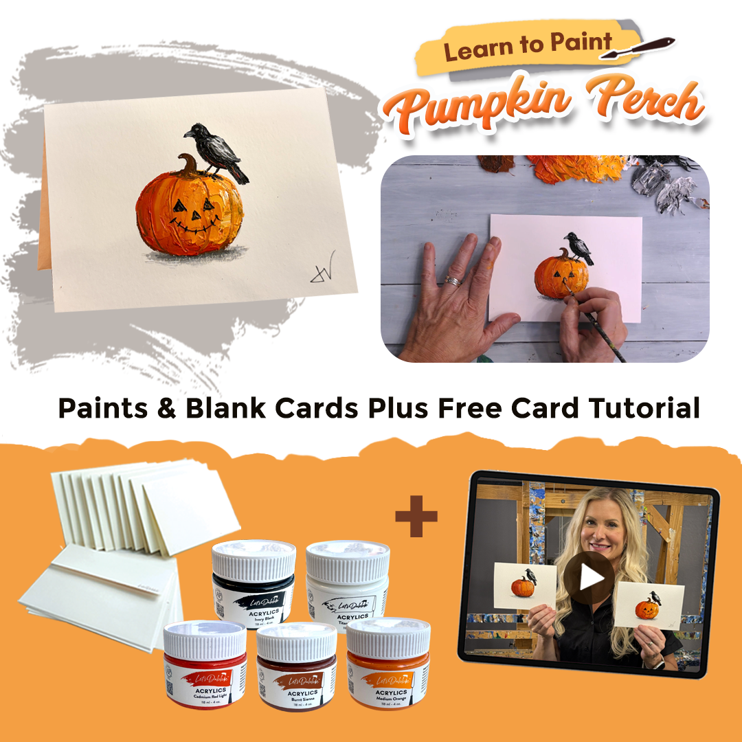Pumpkin Perch (Paints & Cardstock Only)