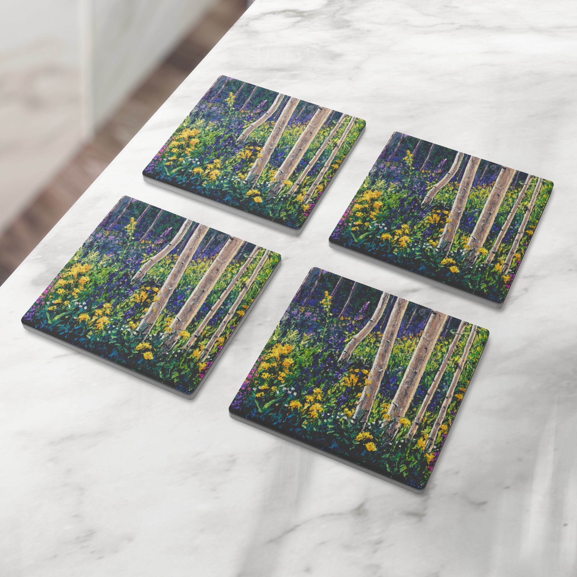 Summers_Light_Square_Stone_Coaster_SquareStoneCoaster_4pcLifestyle_Mockup.png