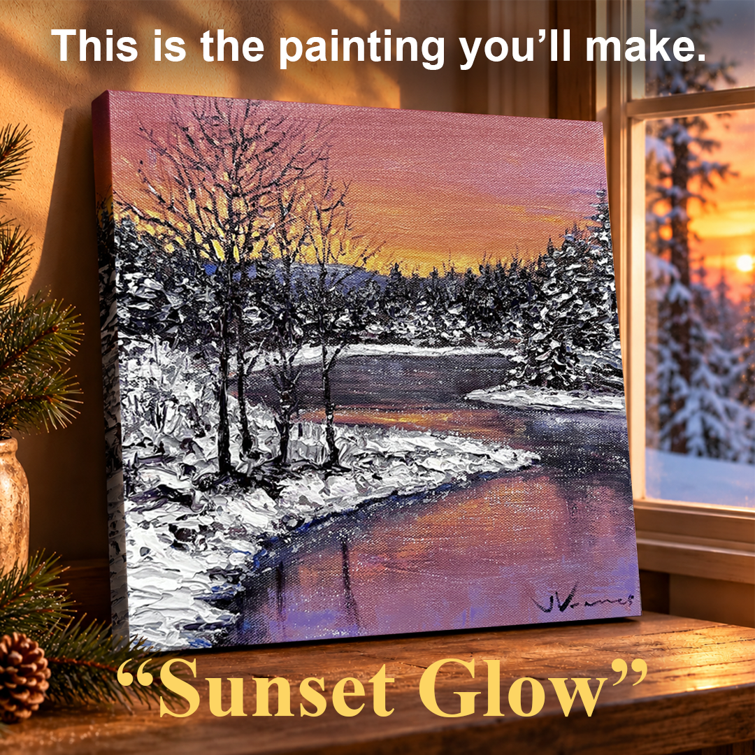 Sunset Glow - Learn to Paint Kit