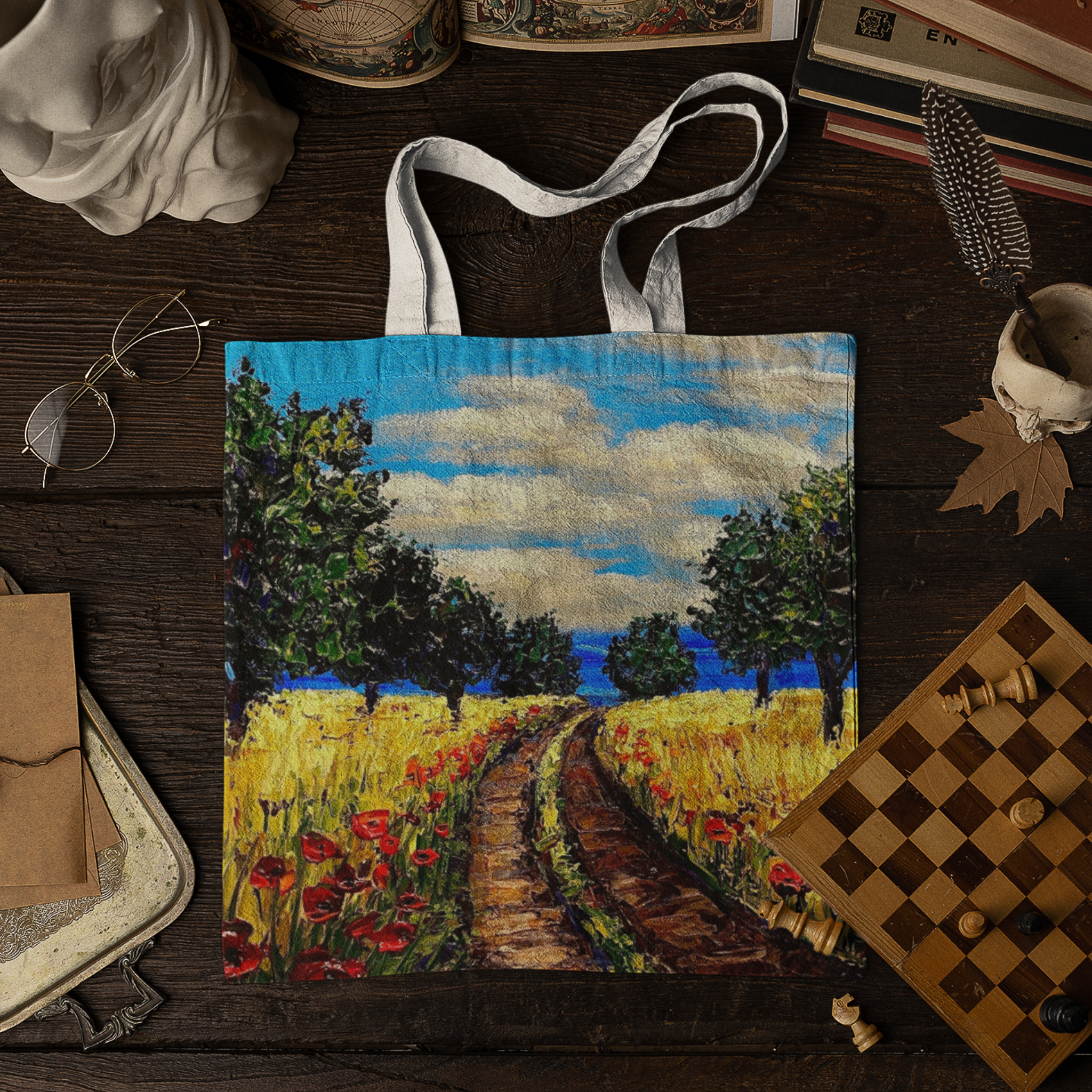 Poppy Lane Tote Bag